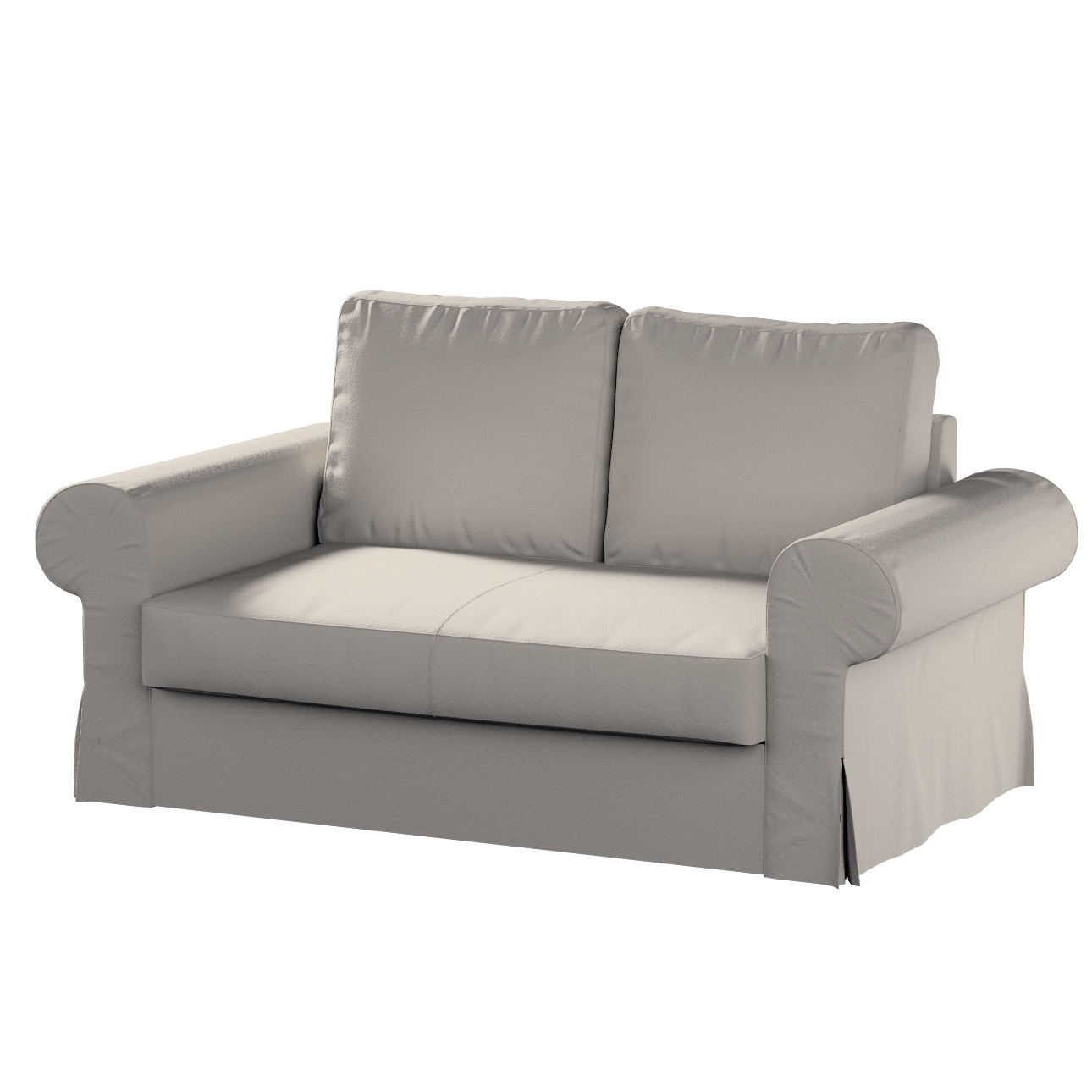 Bezug für Backabro 2-Sitzer Sofa ausklappbar, hellbeige, Bezug für Backabro günstig online kaufen