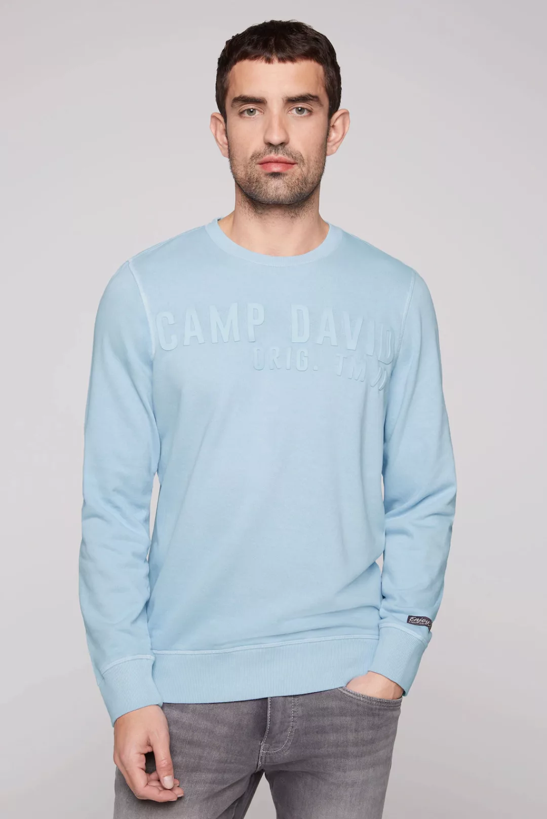 CAMP DAVID Sweater, aus Baumwolle günstig online kaufen