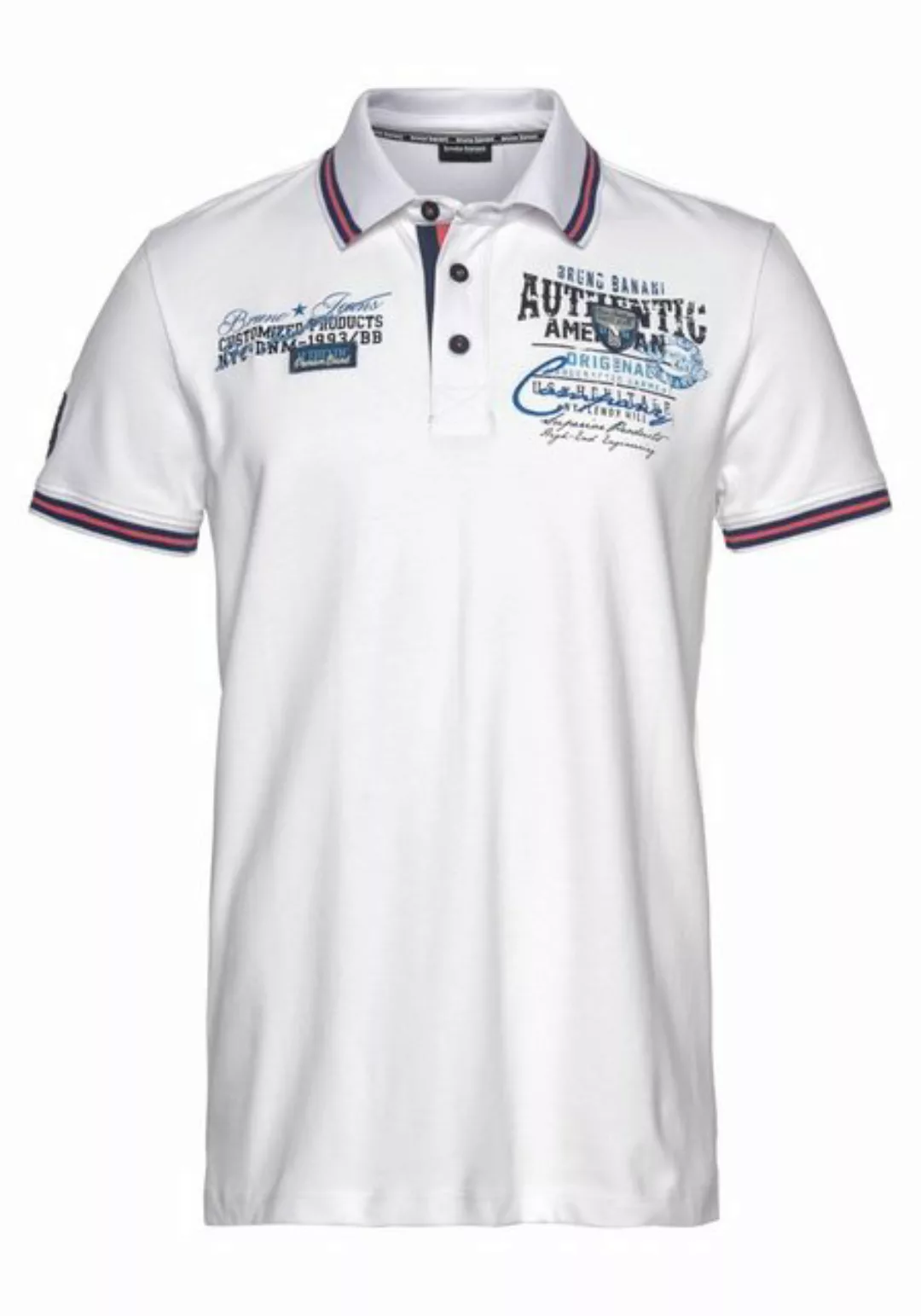 Bruno Banani Poloshirt Kurzarm, körpernahe Passform, aus Baumwollmischung günstig online kaufen