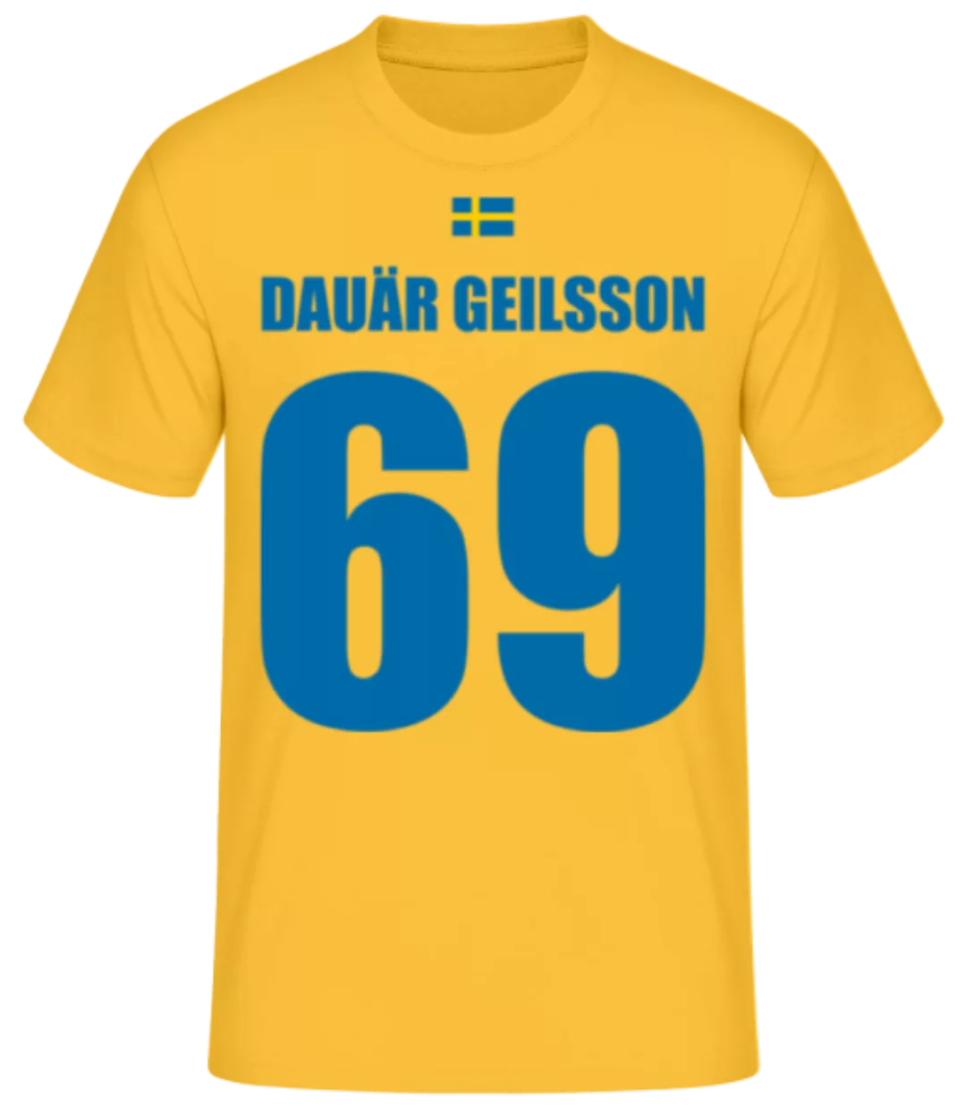 Schweden Fußball Trikot Dauär Geilsson · Männer Basic T-Shirt günstig online kaufen