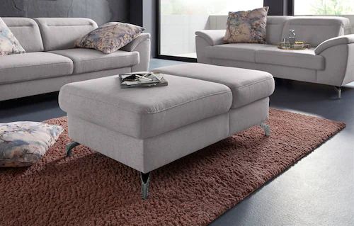 sit&more Hocker "Percy", Fußhöhe 12 cm, mit Klappfunktion, wahlweise in 2 F günstig online kaufen