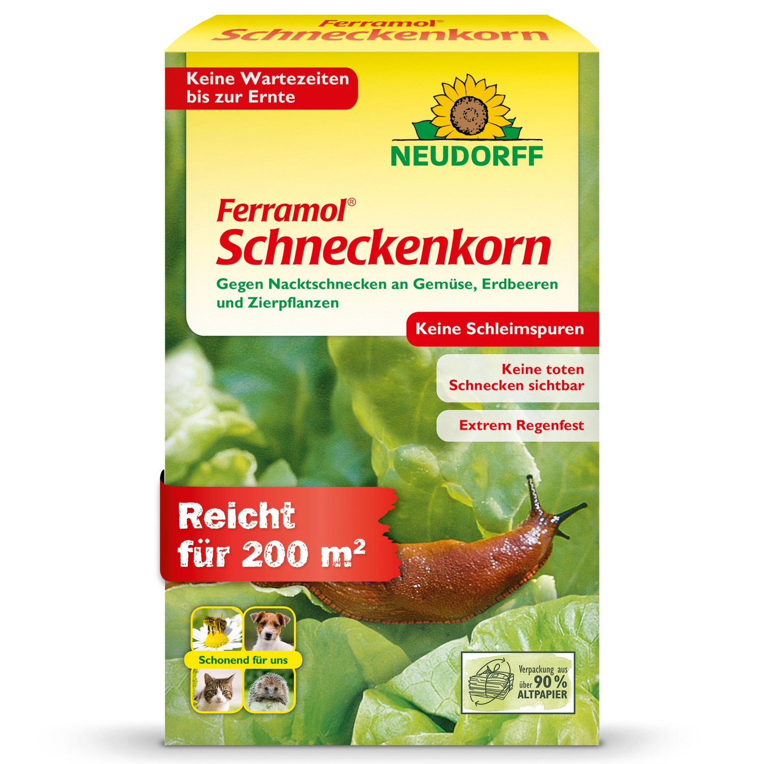 Neudorff Pflanzenstärkungsmittel Ferramol Schneckenkorn 1 kg günstig online kaufen