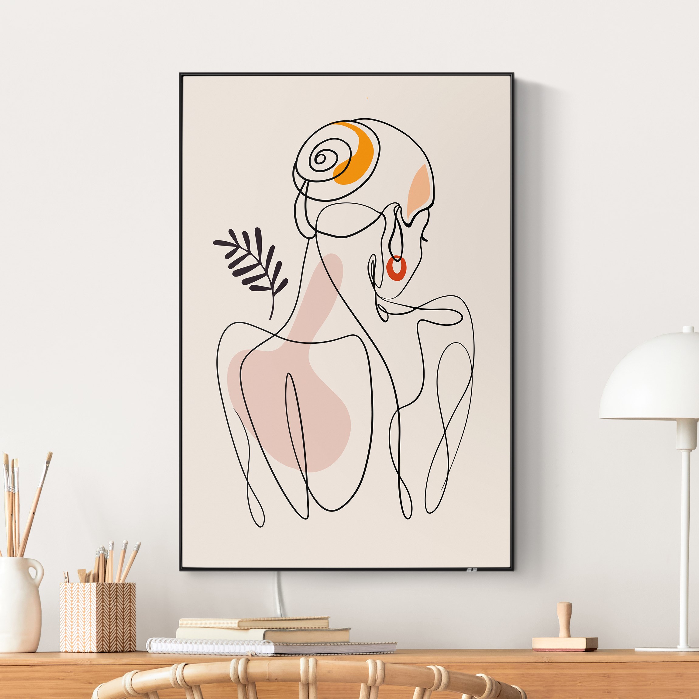 LED-Wechselbild Lineart Pose günstig online kaufen