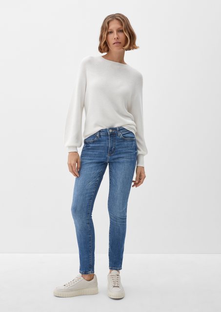 s.Oliver 5-Pocket-Jeans Jeans Izabell / Skinny Fit / Mid Rise / Skinny Leg günstig online kaufen