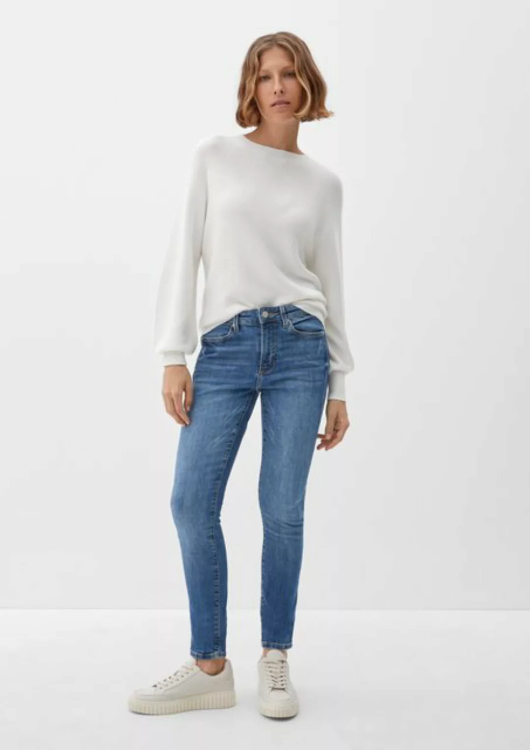 s.Oliver 5-Pocket-Jeans Jeans Izabell / Skinny Fit / Mid Rise / Skinny Leg günstig online kaufen