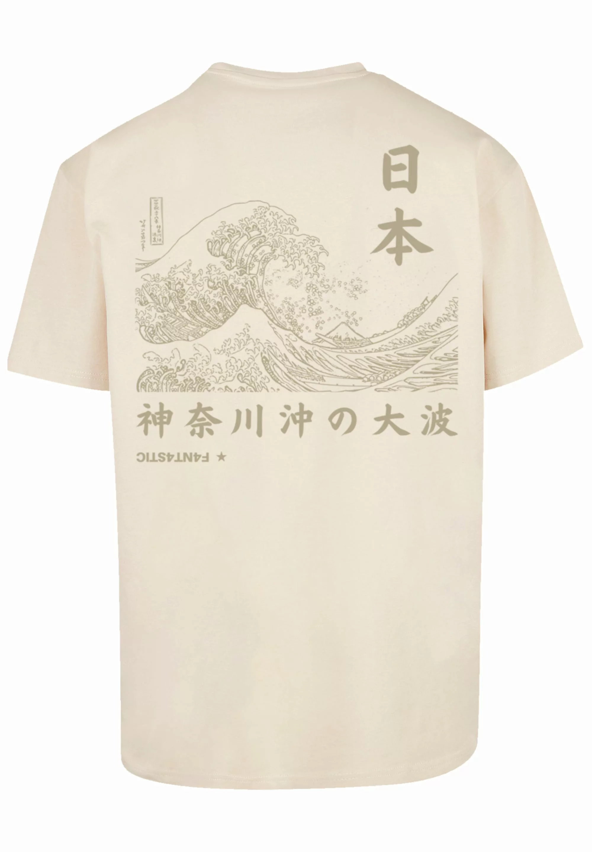 F4NT4STIC T-Shirt "Kanagawa Welle" günstig online kaufen