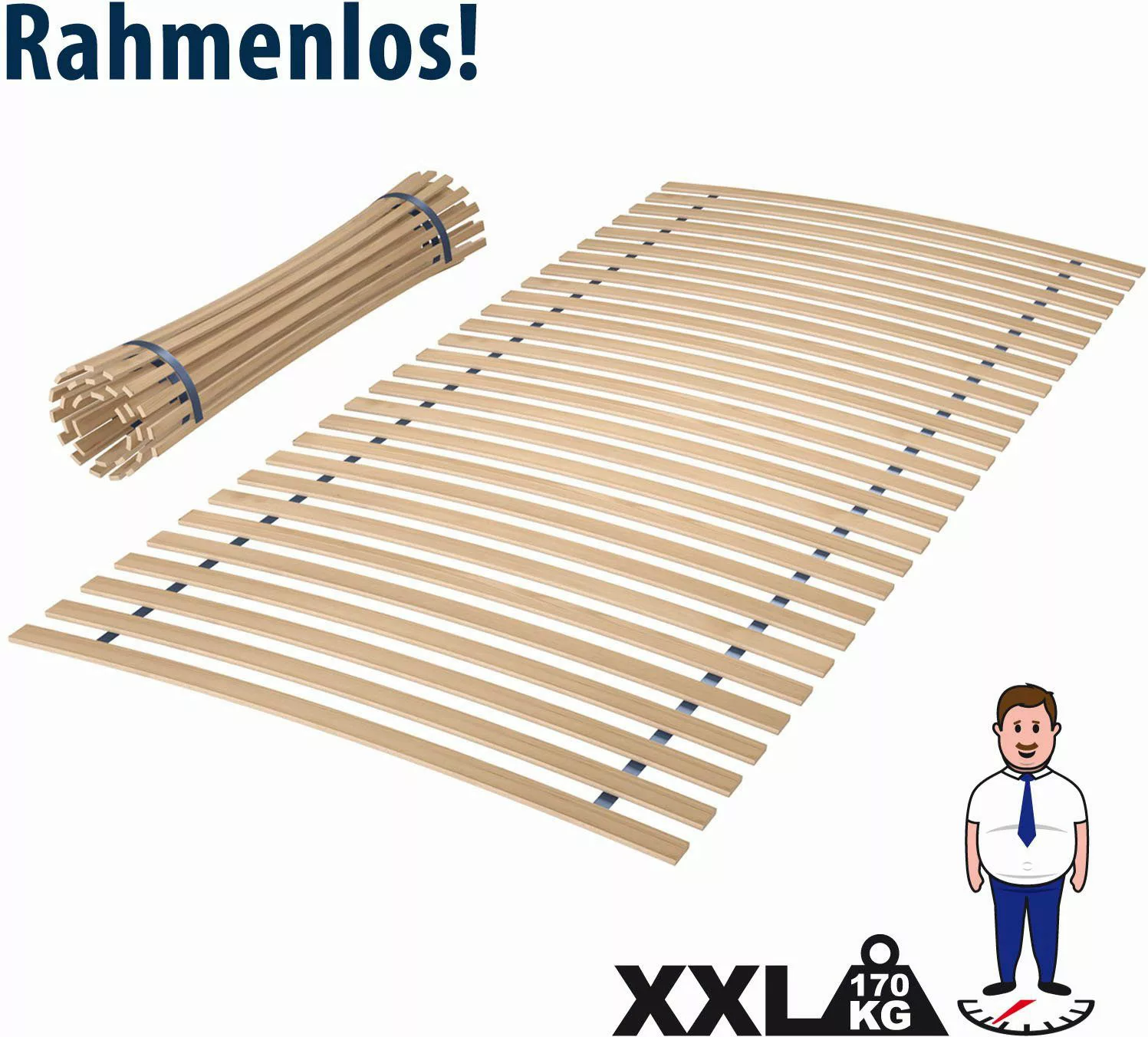Jekatex Rollrost "Basic Comfort in 90x200 cm und weiteren Größen erhältlich günstig online kaufen