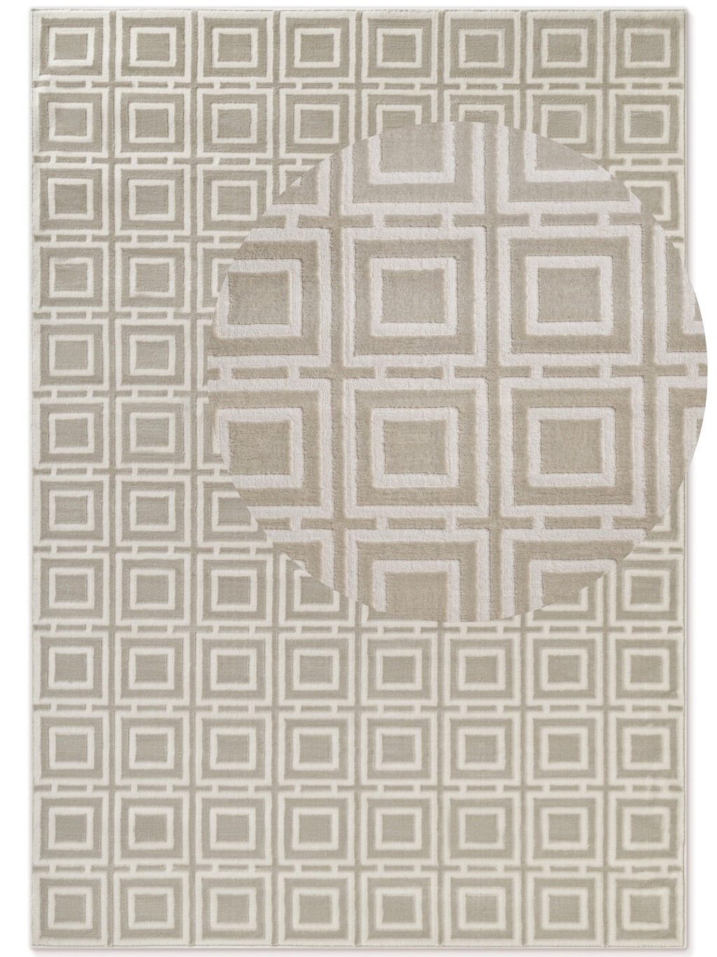 ELLE DECORATION Designteppich »Howlite«, rechteckig, 9 mm Höhe, Wohnzimmer, günstig online kaufen