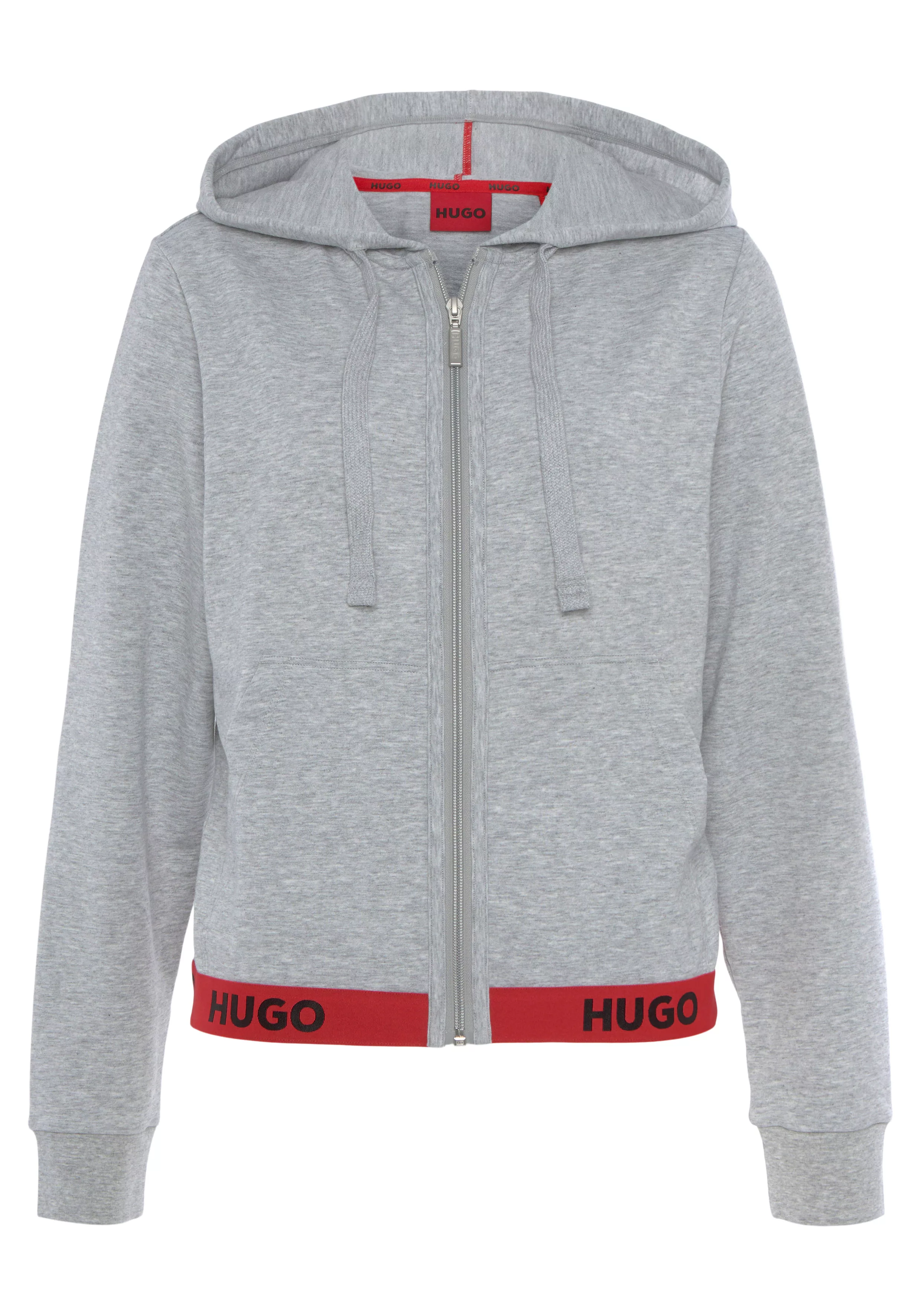 HUGO Underwear Kapuzensweatjacke "SPORTY LOGO JACKET", mit Hugo Logo-Schrif günstig online kaufen