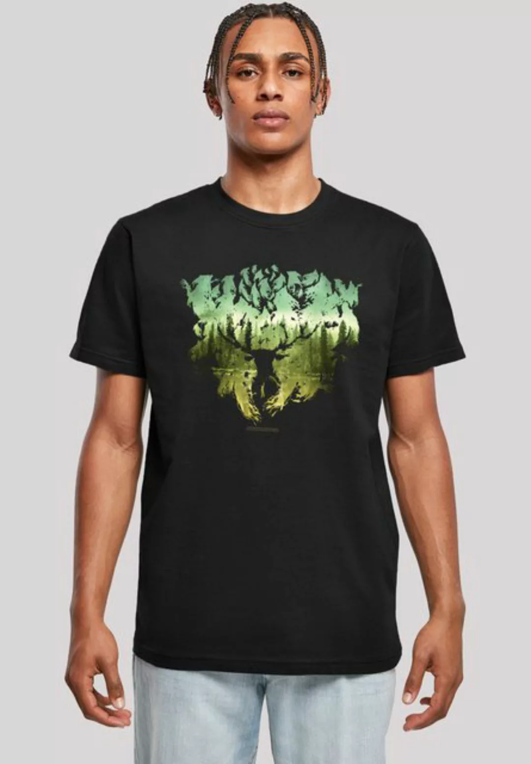 F4NT4STIC T-Shirt Harry Potter Magical Forest Print günstig online kaufen