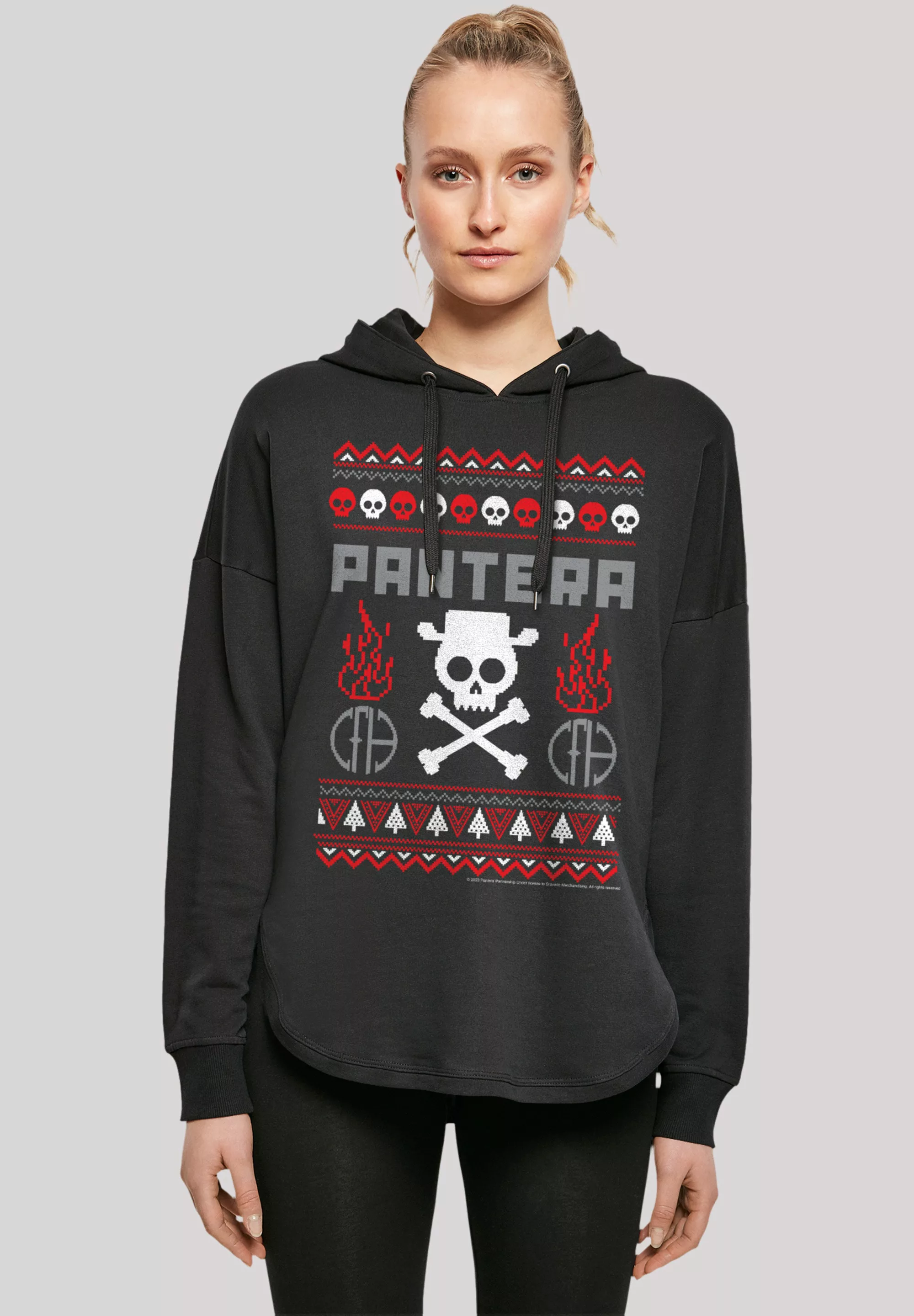 F4NT4STIC Sweatshirt "Pantera Weihnachten Christmas", Musik, Band, Logo günstig online kaufen