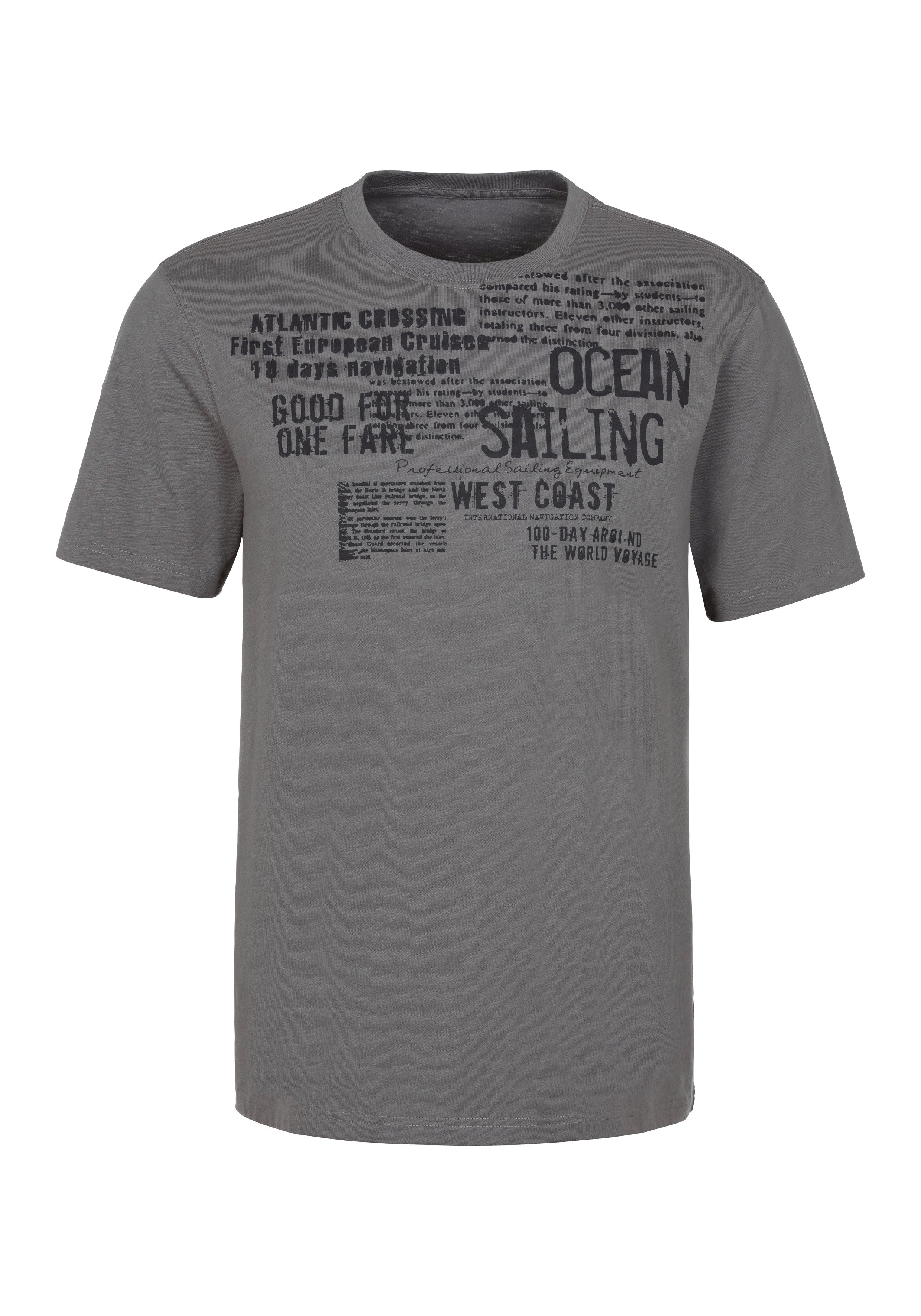 John Devin T-Shirt mit Print Regular-Fit, günstig online kaufen