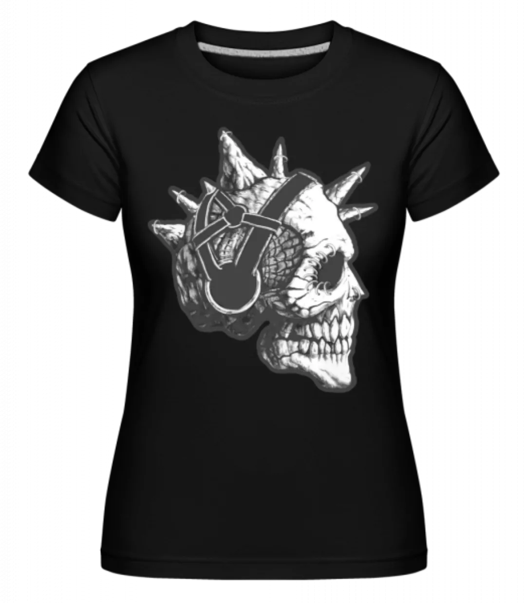 Punk Totenkopf · Shirtinator Frauen T-Shirt günstig online kaufen