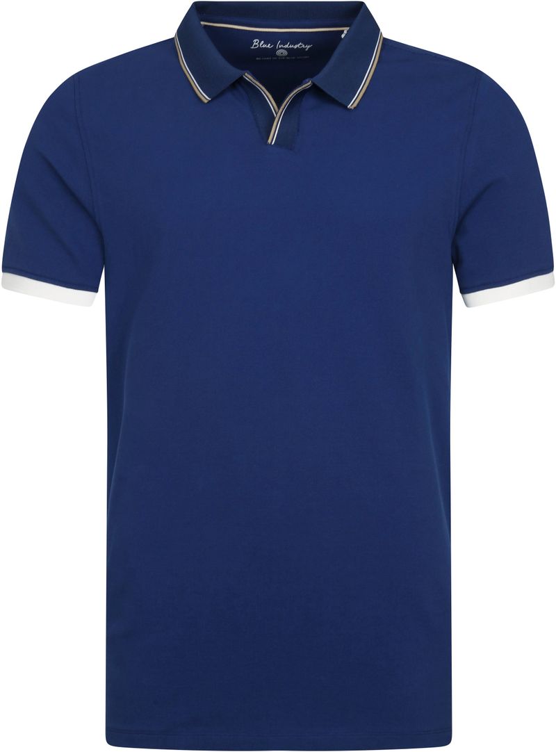 Blue Industry M28 Polo Shirt Blau - Größe XXL günstig online kaufen