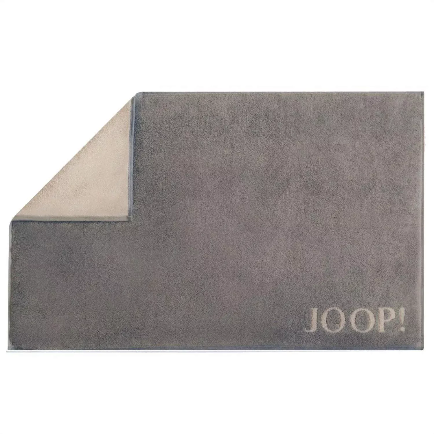 Joop! Badematte Duschvorleger Badvorleger 1600-070 Graphit Sand 50x80 günstig online kaufen