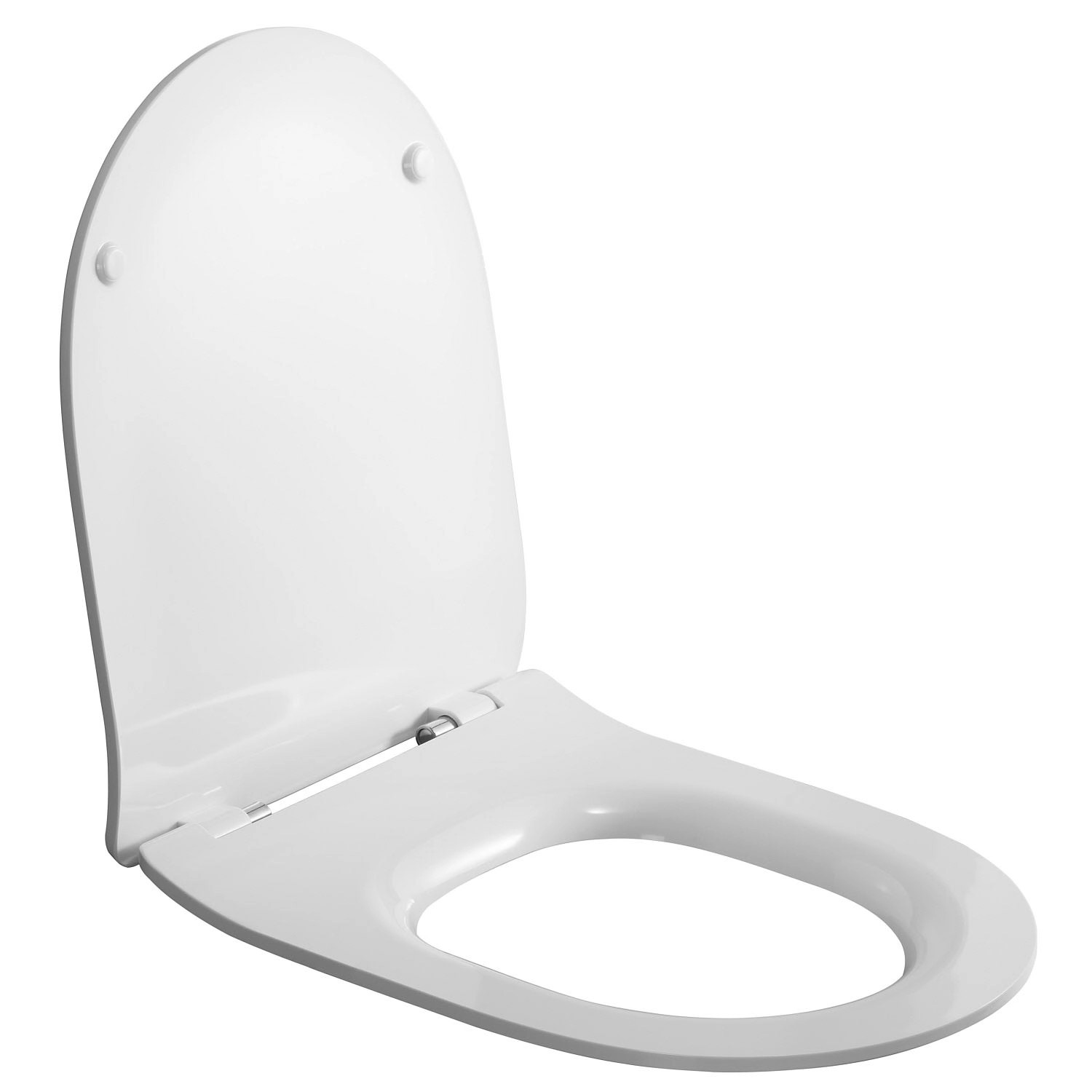 Kronenbach WC-Sitz Tube Slim Weiß mit Absenkautomatik günstig online kaufen