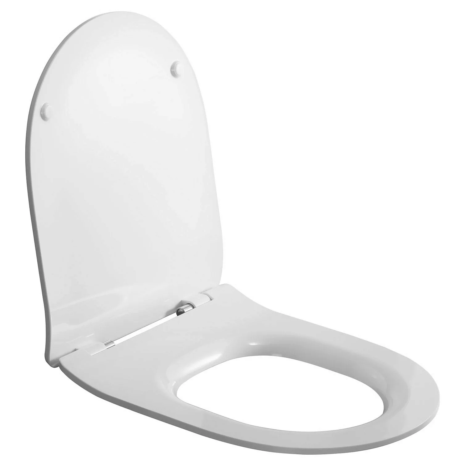 Kronenbach WC-Sitz Tube Slim Weiß mit Absenkautomatik günstig online kaufen