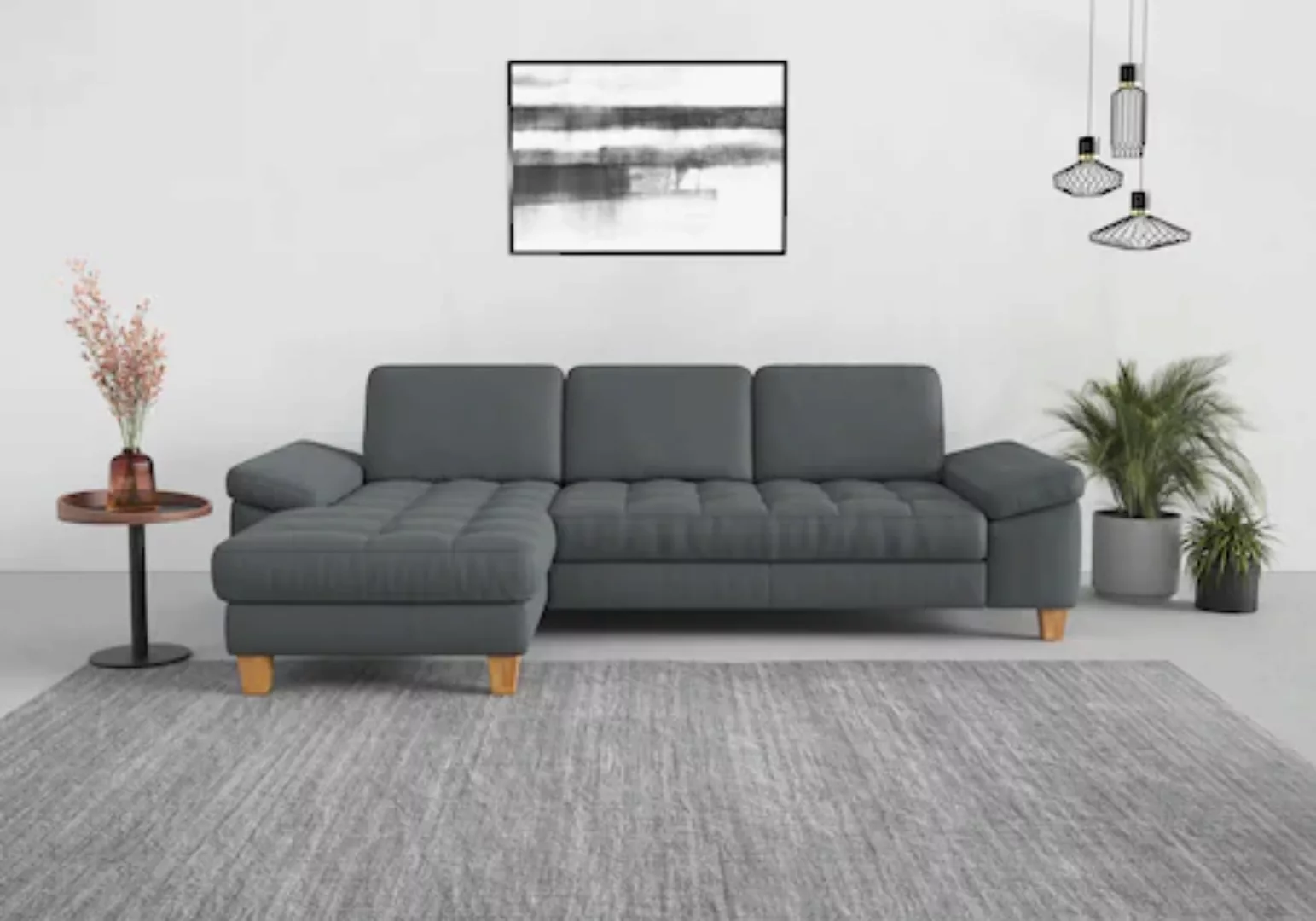 sit&more Ecksofa »Westham L-Form«, mit Recamiere, mit oder ohne Bettfunktio günstig online kaufen