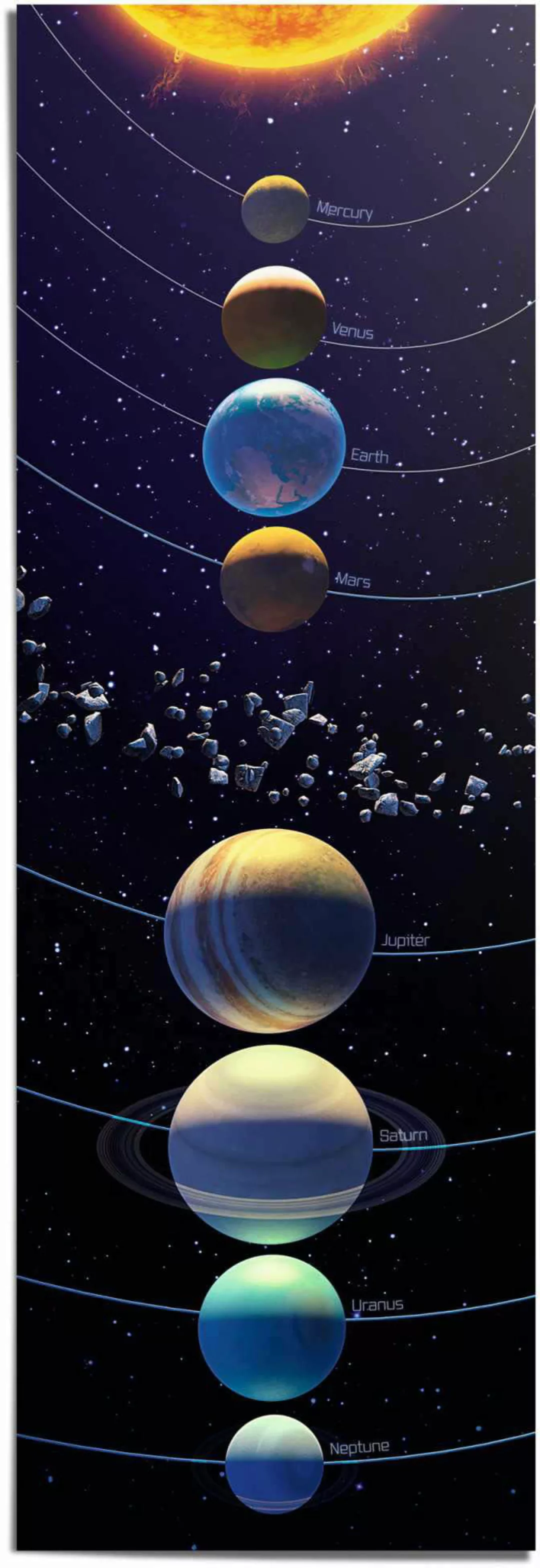 Reinders Poster "Planeten des Universums", (1 St.) günstig online kaufen