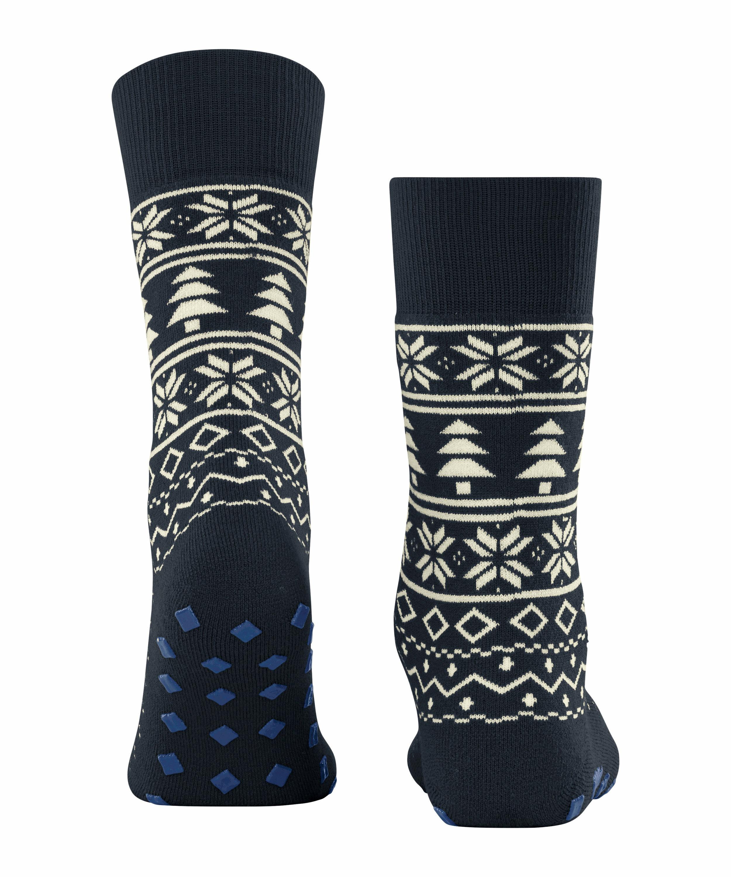 Burlington X-Mas Fair Isle Herren Socken, 40-46, Blau, AnderesMuster, Schur günstig online kaufen