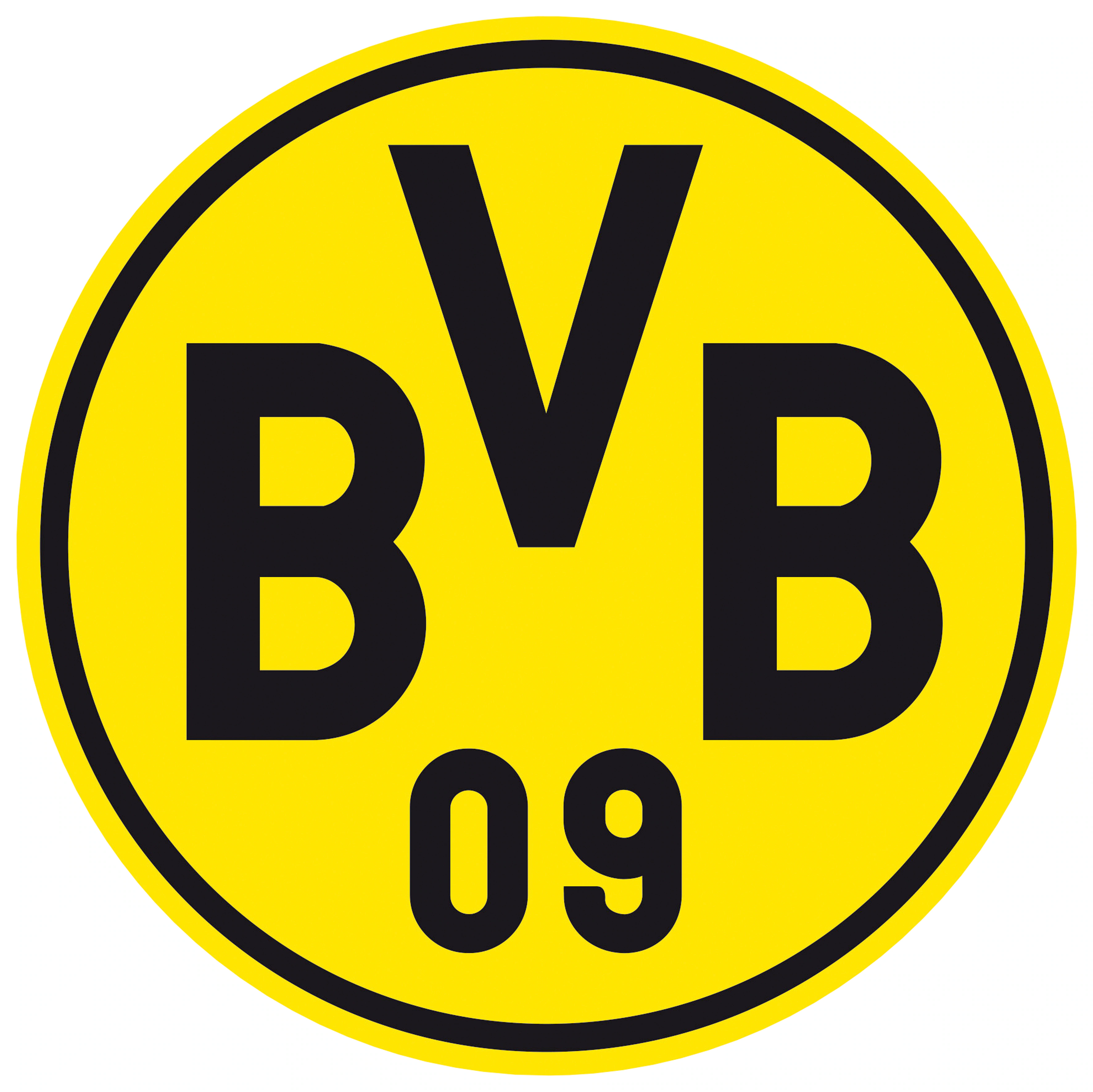 Wall-Art Wandtattoo "Fußball Logo Borussia Dortmund", selbstklebend, entfer günstig online kaufen