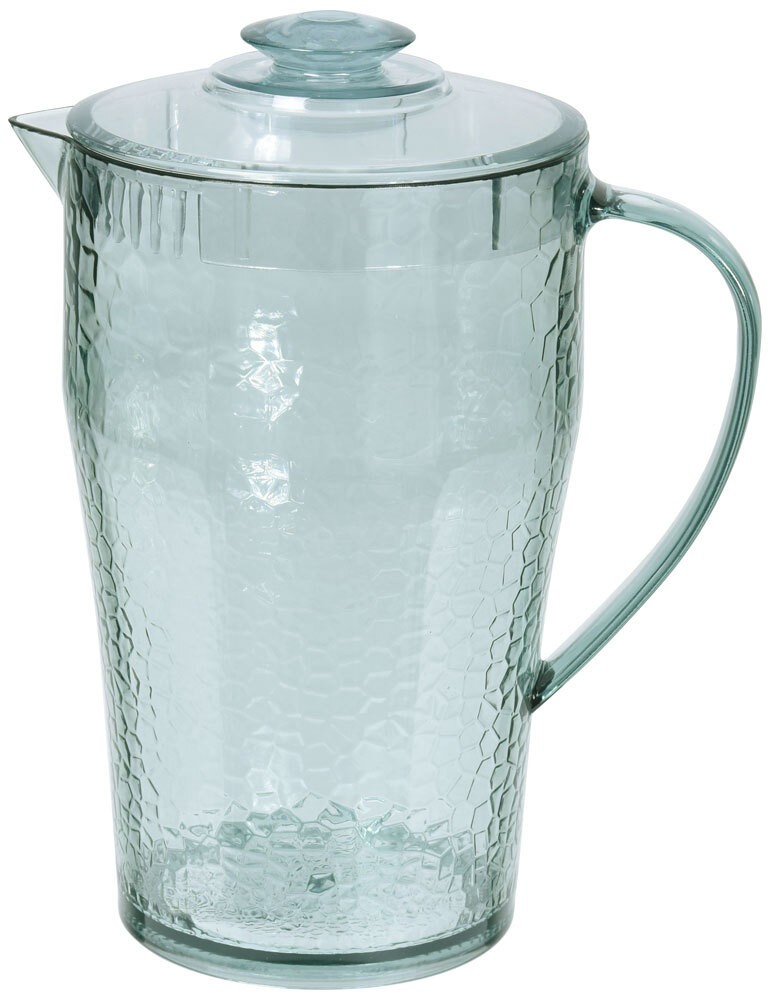 Wasserkrug 1,9l Kunststoff Krug mit Deckel Karaffe für Camping Party Pickni günstig online kaufen