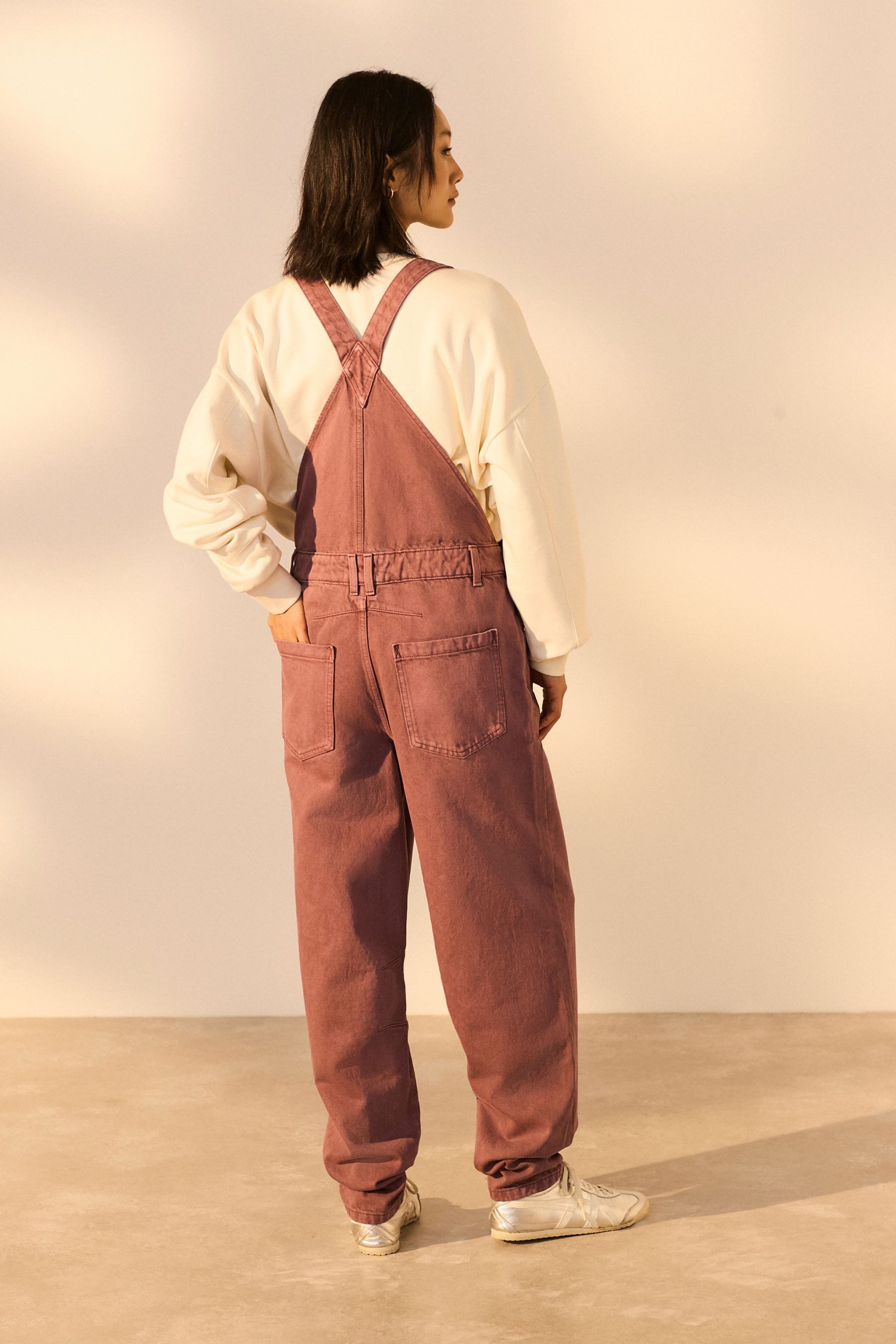 Next Jumpsuit Denim-Latzhose aus 100 % Baumwolle, günstig online kaufen