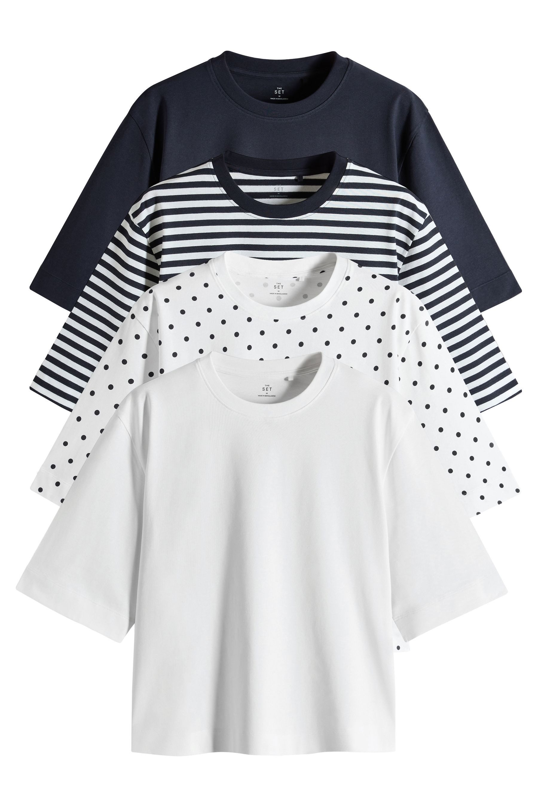 The Set T-Shirt 4er-Pack The Set günstig online kaufen