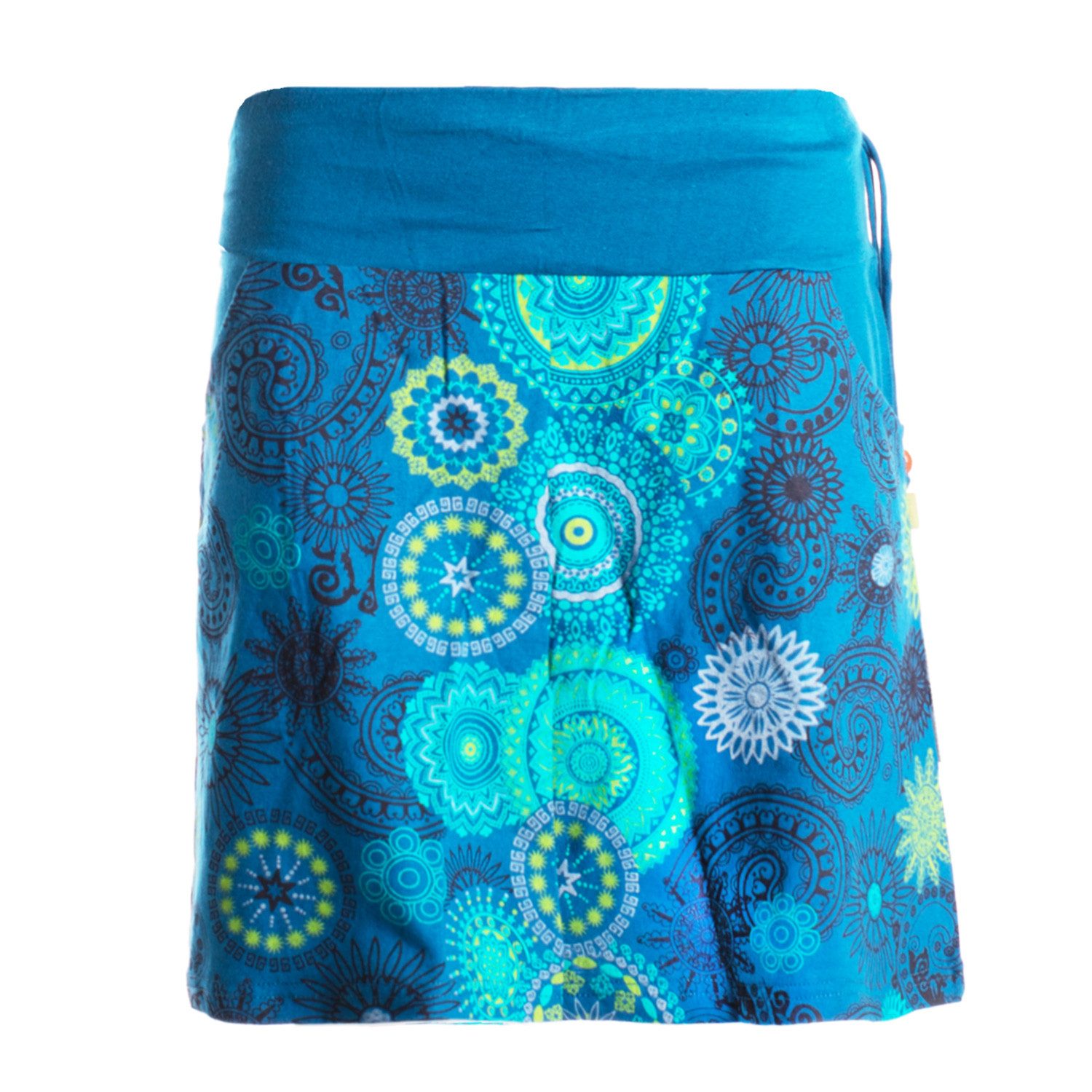Vishes Minirock Kurzer Damen Baumwoll-Rock Taschen-Rock günstig online kaufen