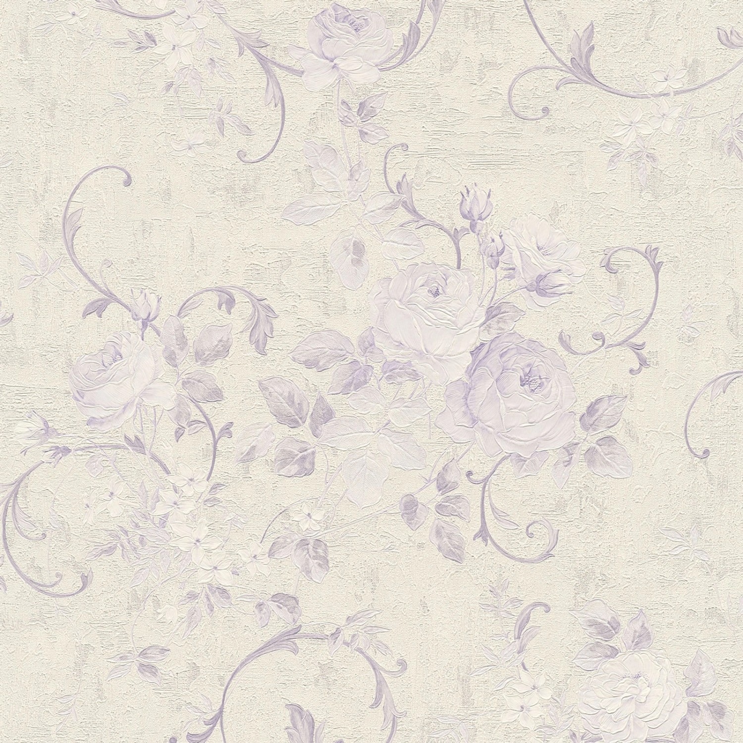 Bricoflor Pastell Tapete mit Blumen Romantische Vlies Blumentapete in Hellg günstig online kaufen