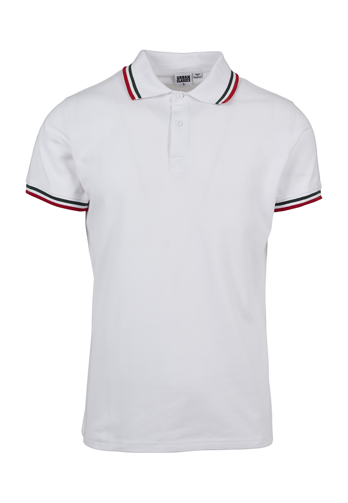 Urban Classics Herren Poloshirt Double Stripe - Regular Fit günstig online kaufen