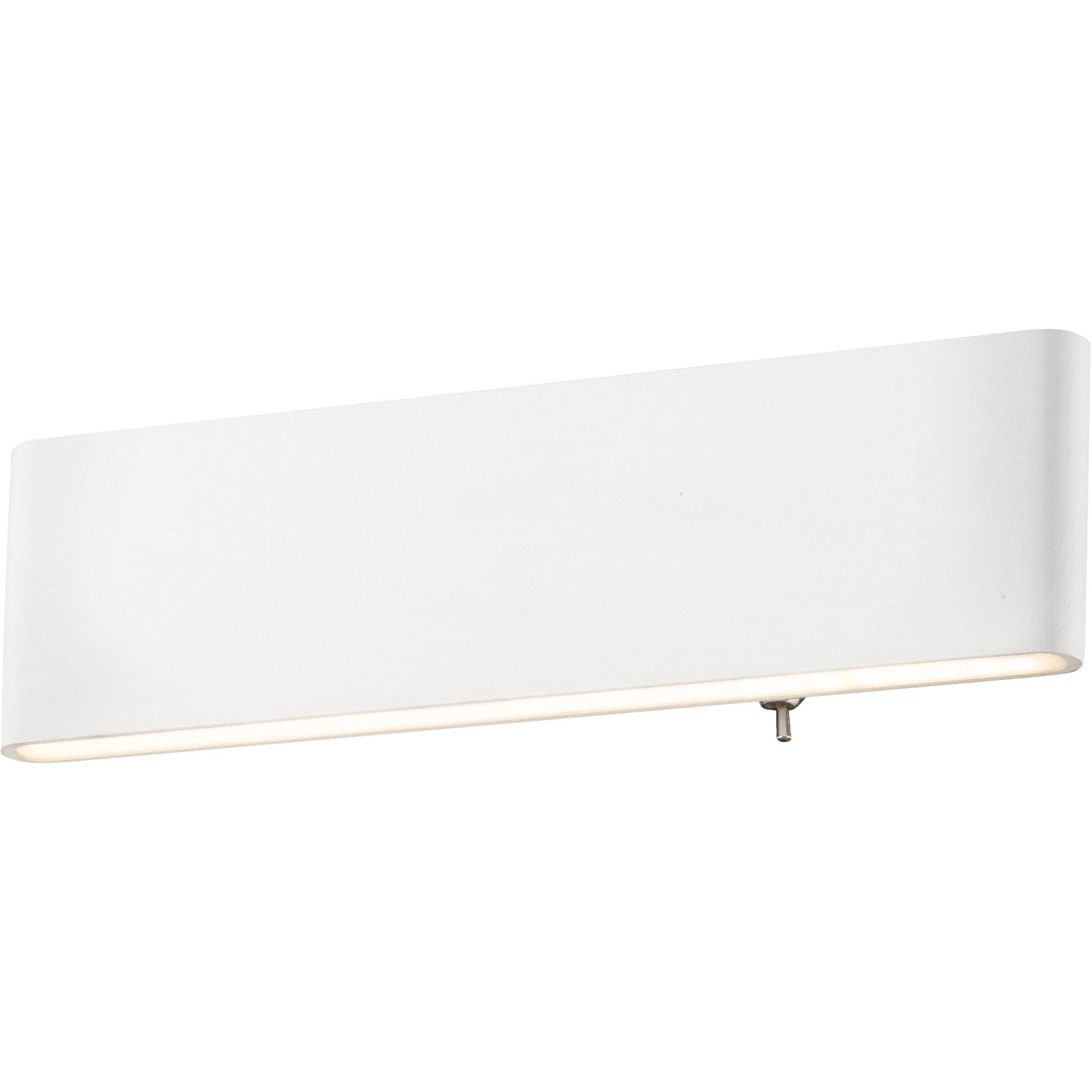 Globo LED-Wandleuchte Siegfried Weiß 29,5 x 8 cm günstig online kaufen