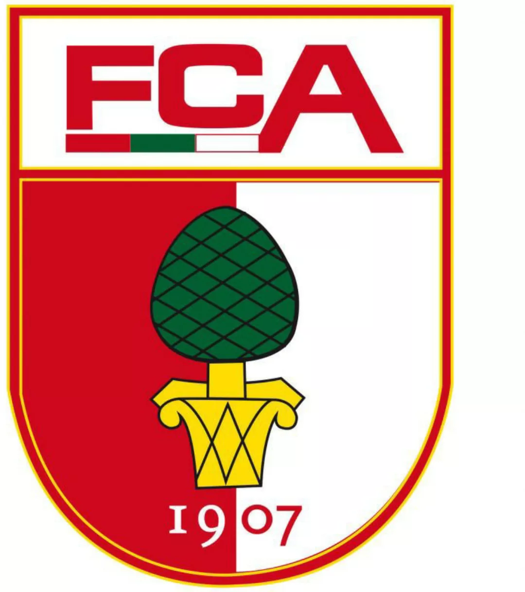Wall-Art Wandtattoo »Fußball FC Augsburg Logo«, (1 St.), selbstklebend, ent günstig online kaufen