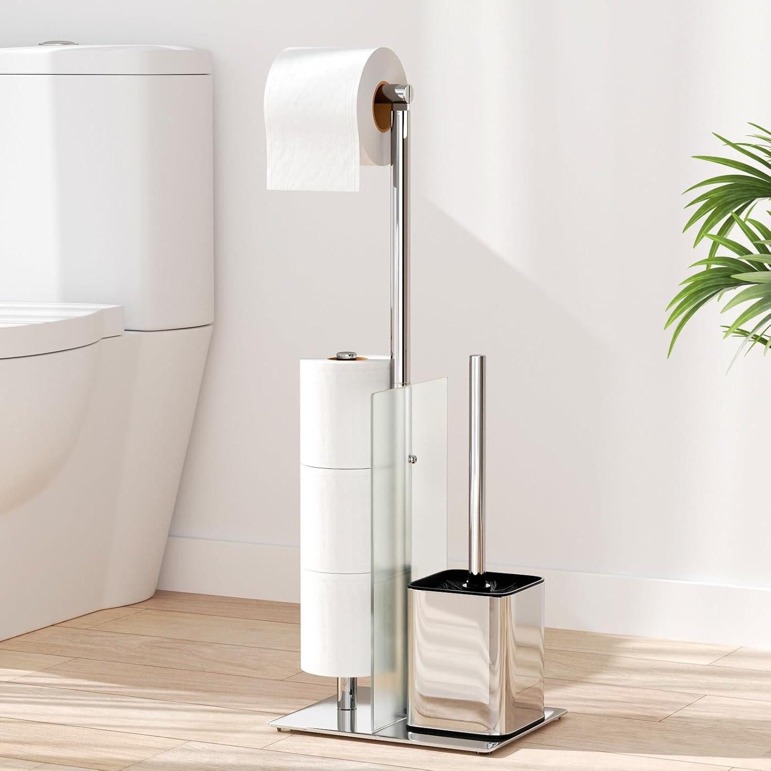 LuxusKollektion Küchenorganizer-Set Toilettenpapierhalter stehend mit WC günstig online kaufen