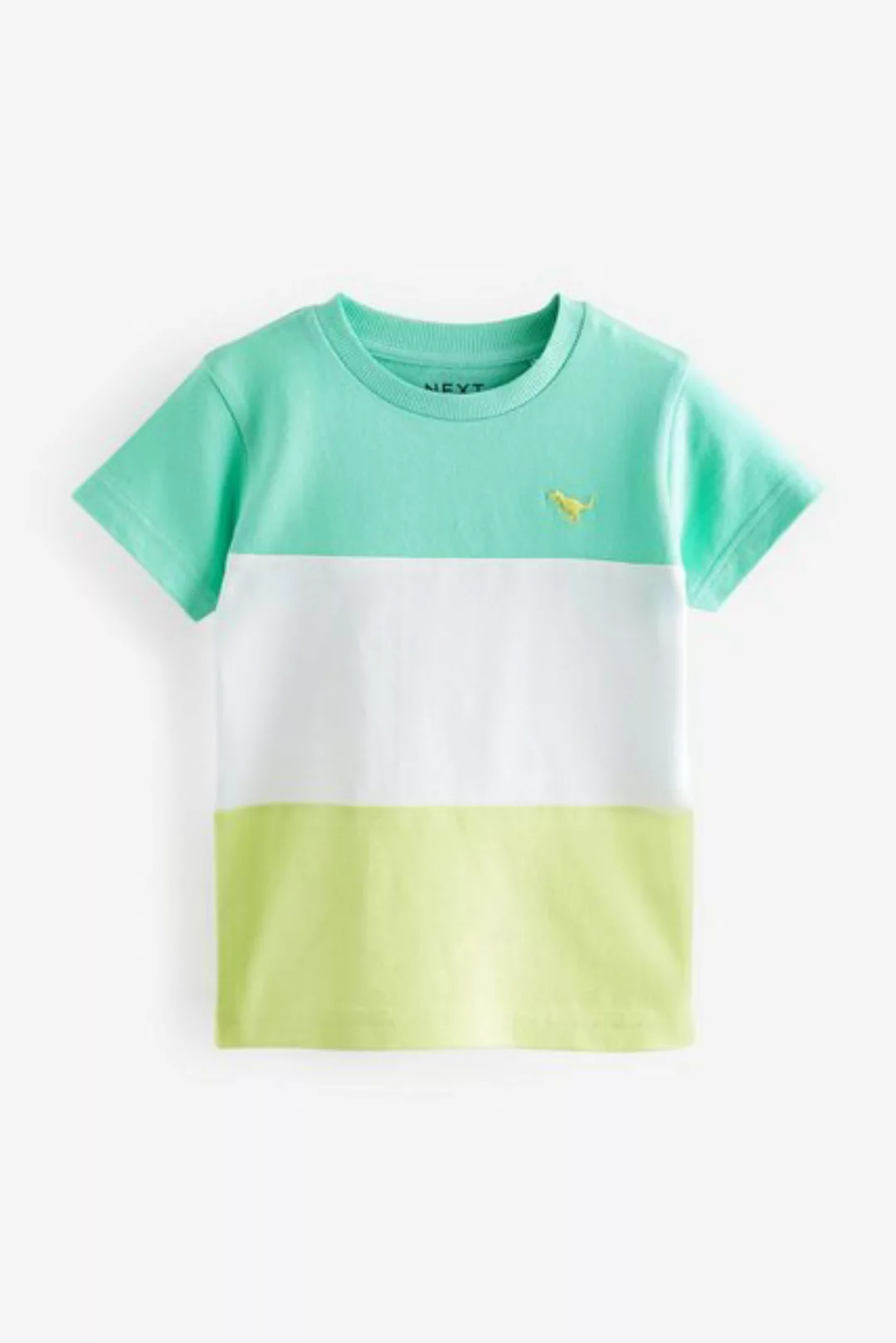 Next T-Shirt T-Shirt in Colourblock-Optik (1-tlg) günstig online kaufen