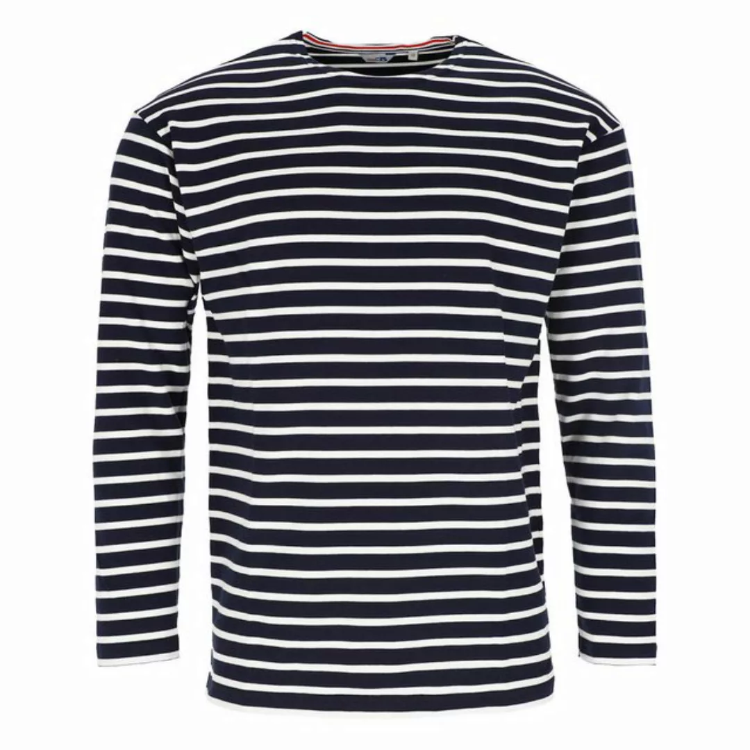 modAS Langarmshirt Herren Shirt Bretonisches Streifenshirt Maritim Langarm günstig online kaufen