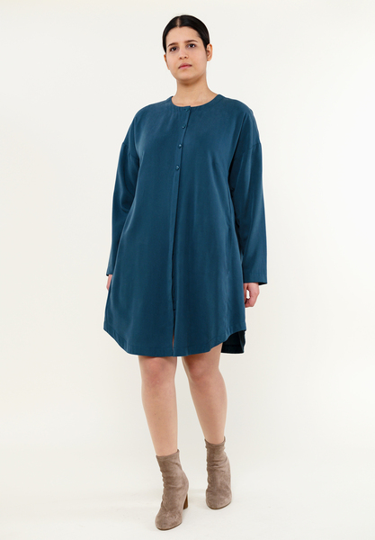 Oversize Hemdblusenkleid "Fine" Aus Tencel günstig online kaufen