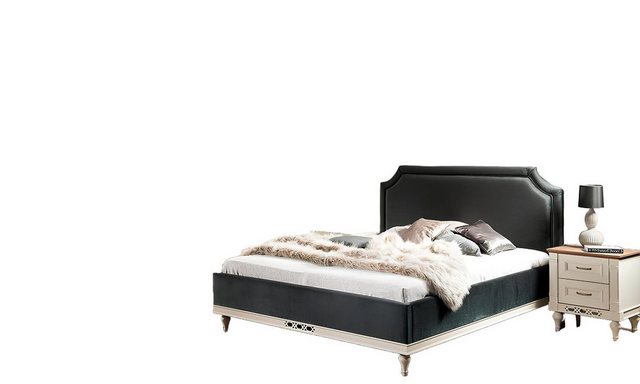 Xlmoebel Bett Luxuriöses Hotelbett mit gepolstertem Design für Doppelbett i günstig online kaufen