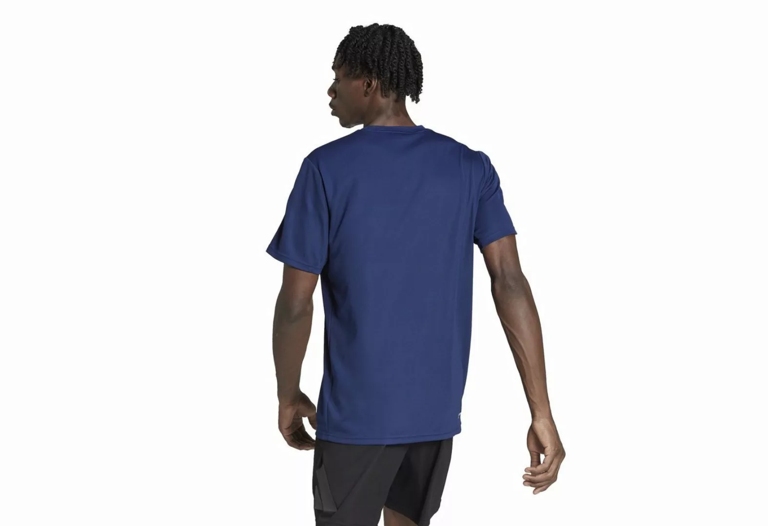 adidas Performance T-Shirt TR-ES BASE 3S T DKBLUE/WHITE günstig online kaufen