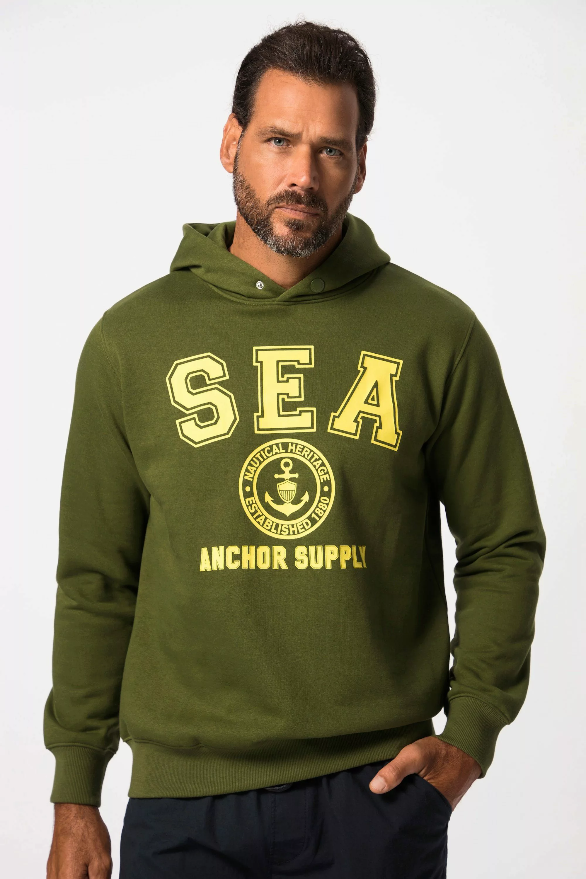 JP1880 Sweatshirt Hoodie Kapuzensweater Print vorne günstig online kaufen