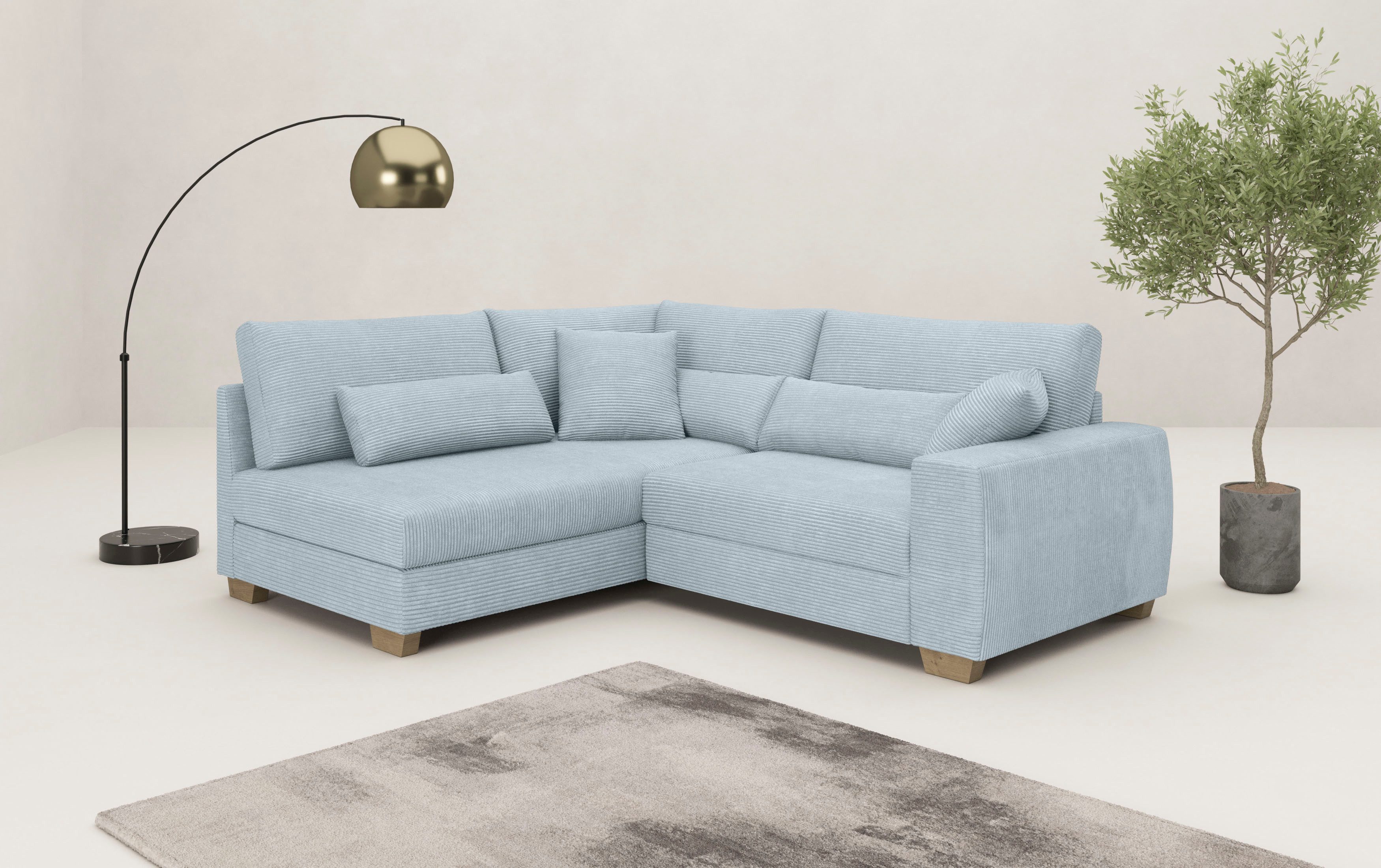 Mr. Couch Ecksofa Helena L-Form, bis günstig online kaufen