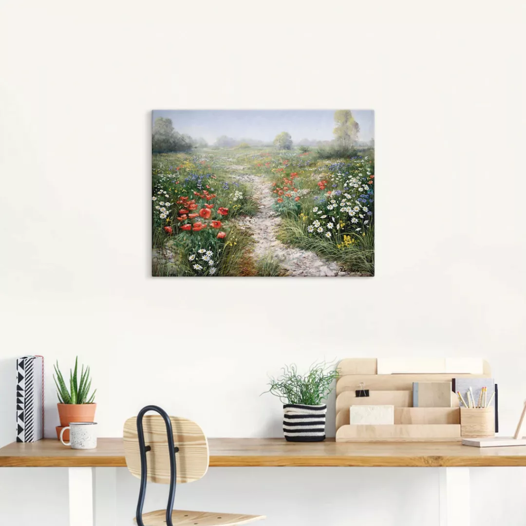 Artland Wandbild "Dichte der Natur", Blumenwiese, (1 St.) günstig online kaufen
