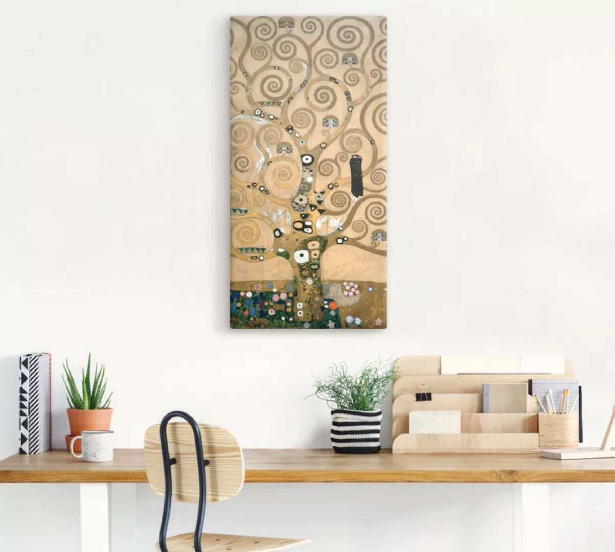 Artland Wandbild "Lebensbaum. Detail, Werkvorlage", Bäume, (1 St.), als Lei günstig online kaufen