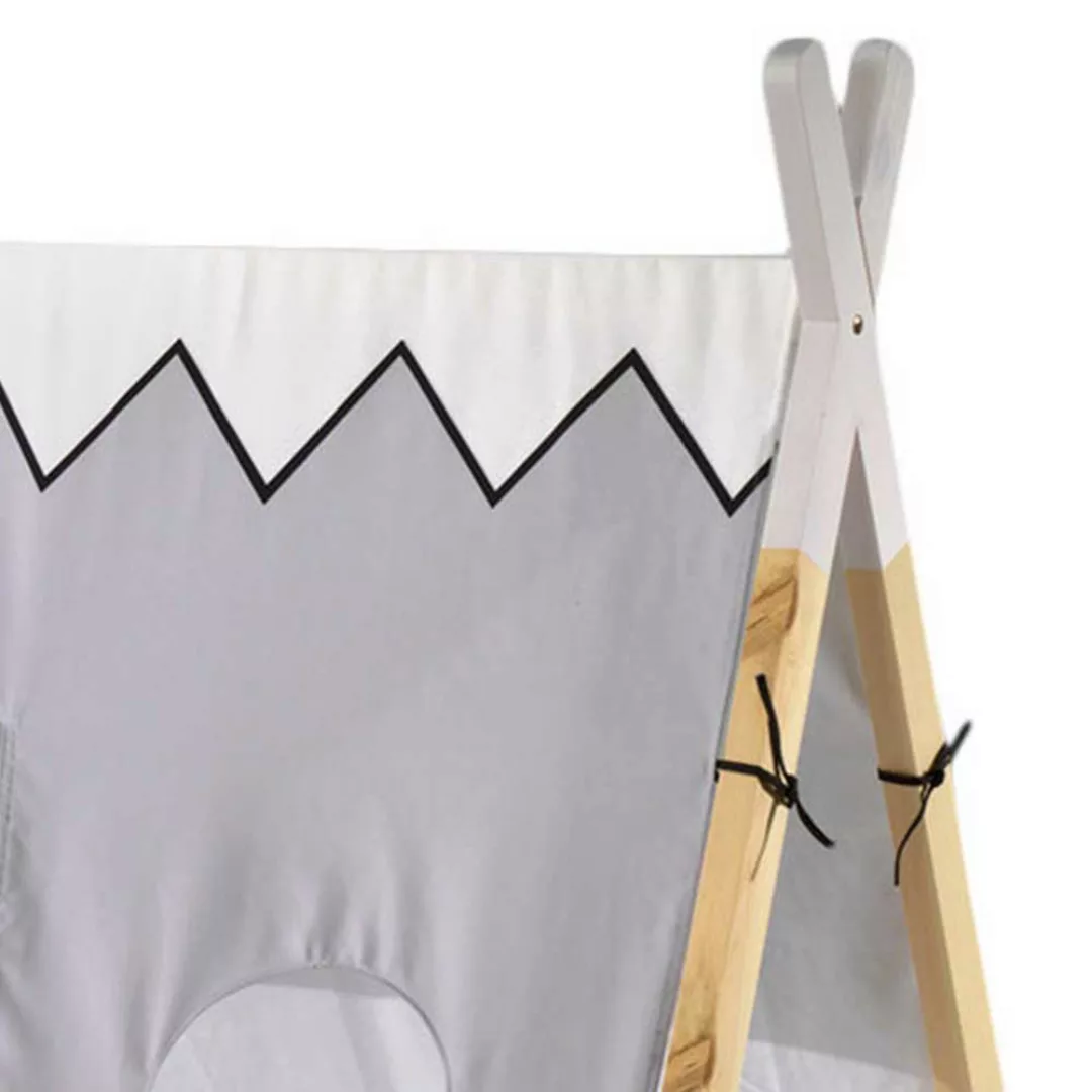 Kinder Einzelbett Zelt mit Vorhang 90x200 cm Liegefläche günstig online kaufen
