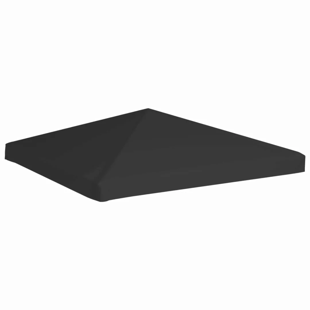 Pavillondach 270 G/m² 3x3 M Schwarz günstig online kaufen