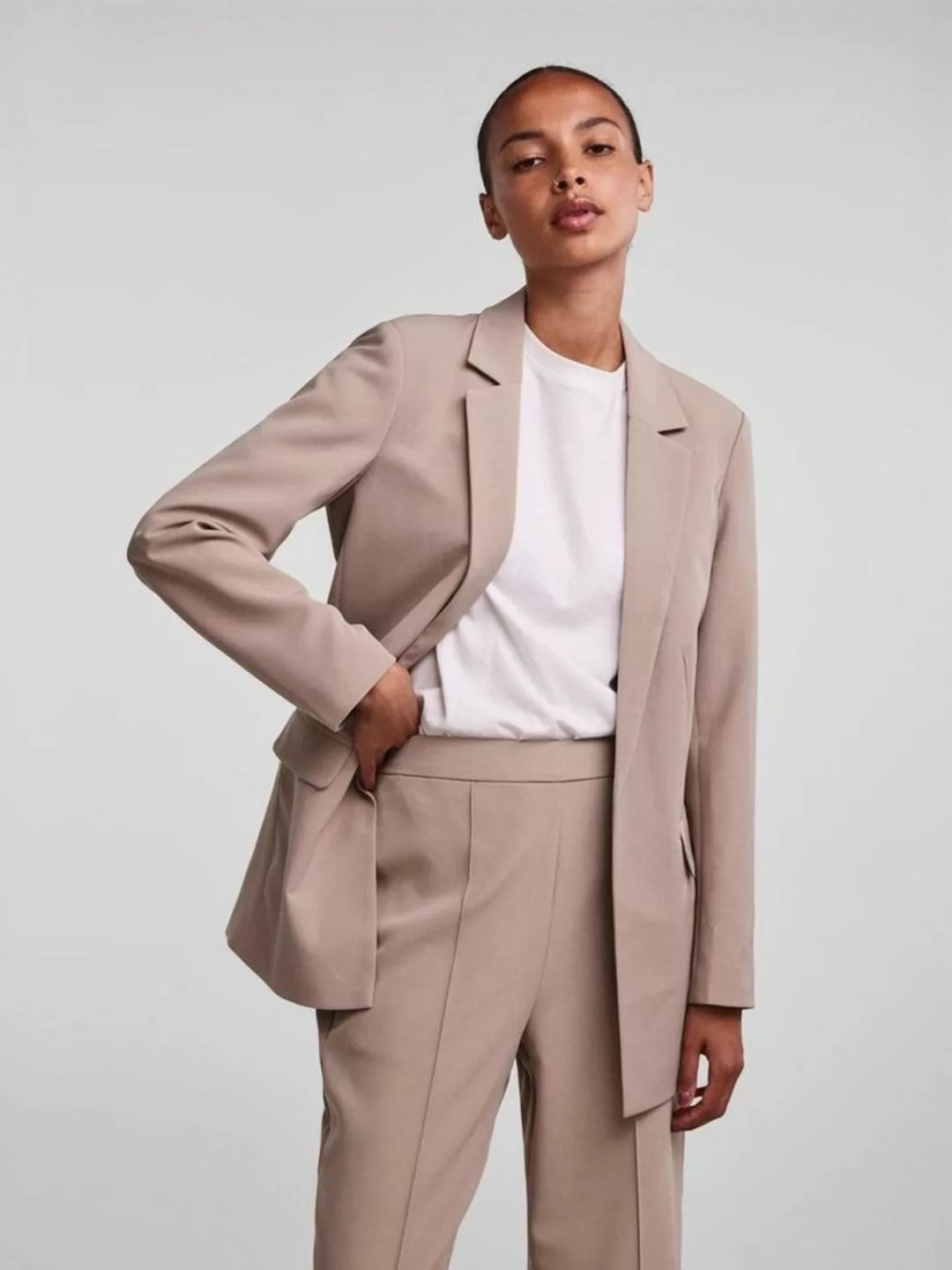 pieces Longblazer PCBOSELLA LS LOOSE BLAZER NOOS in leichter Oversize Form günstig online kaufen