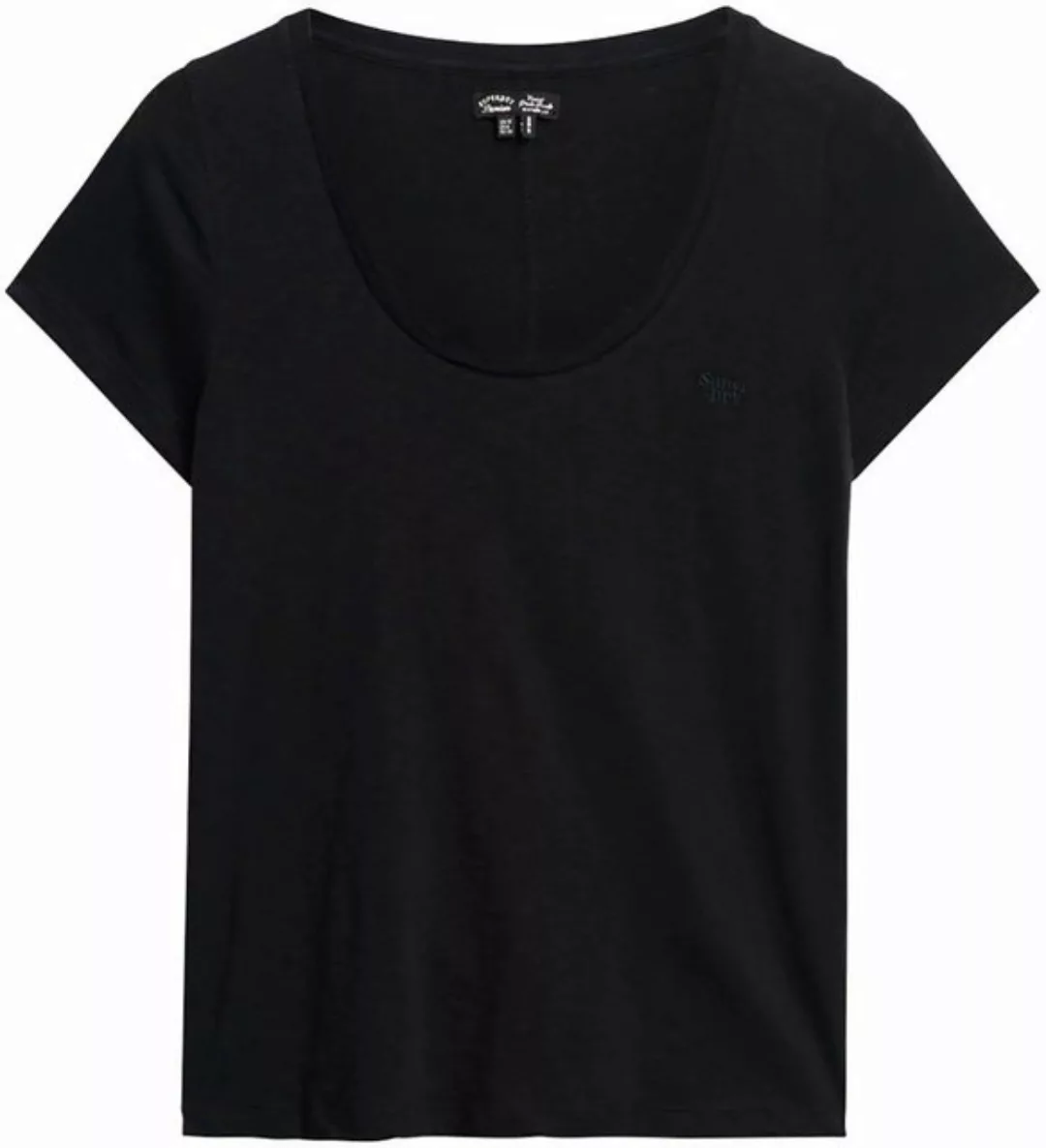 Superdry Kurzarmshirt SCOOP NECK TEE günstig online kaufen