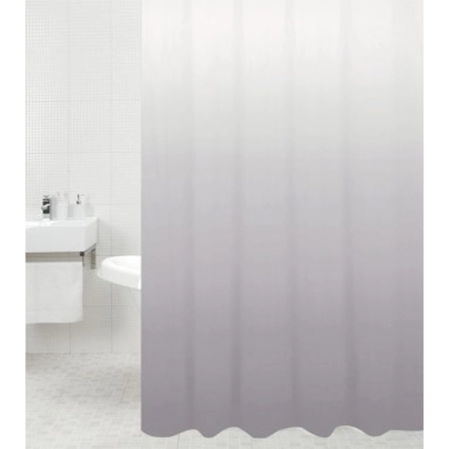 SANILO Duschvorhang Magic Grau 180 x 200 cm günstig online kaufen