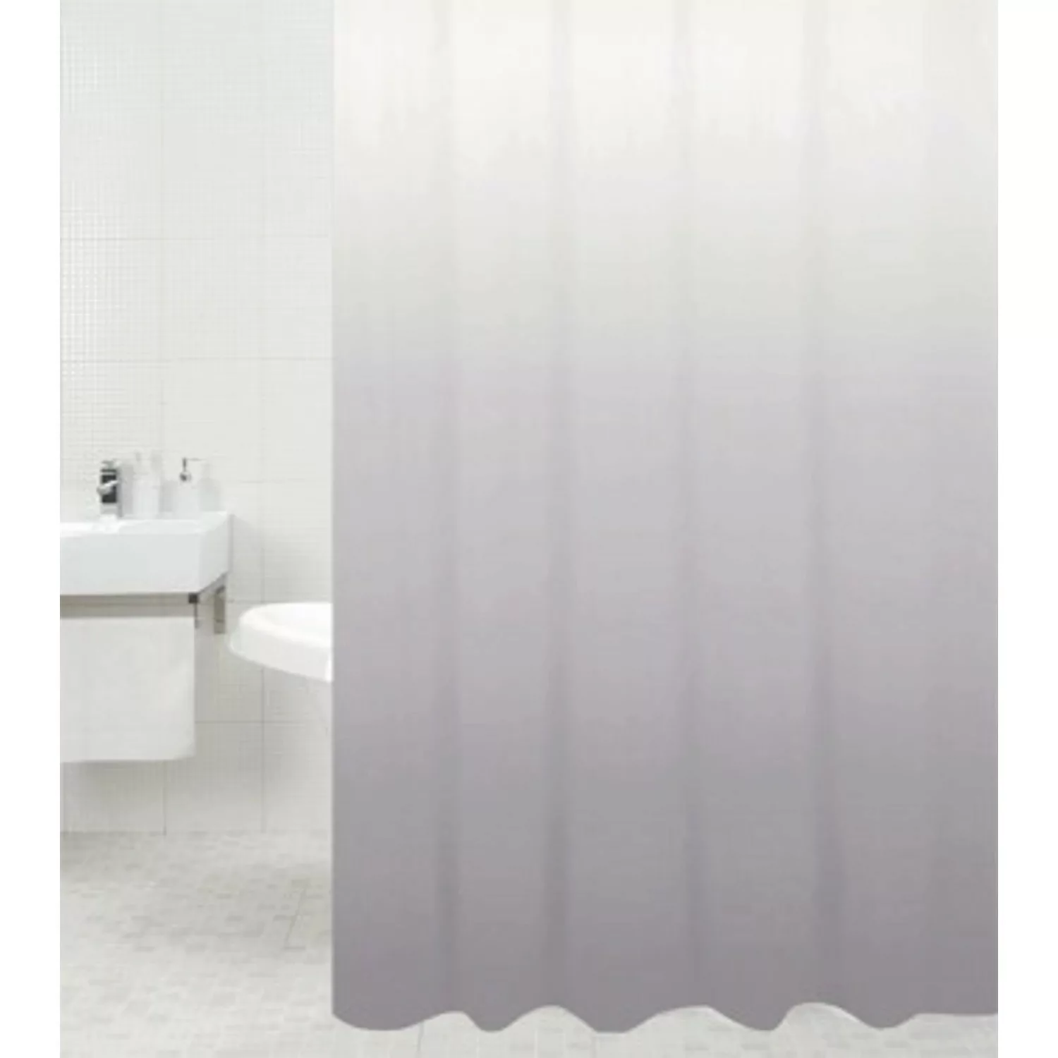 SANILO Duschvorhang Magic Grau 180 x 200 cm günstig online kaufen