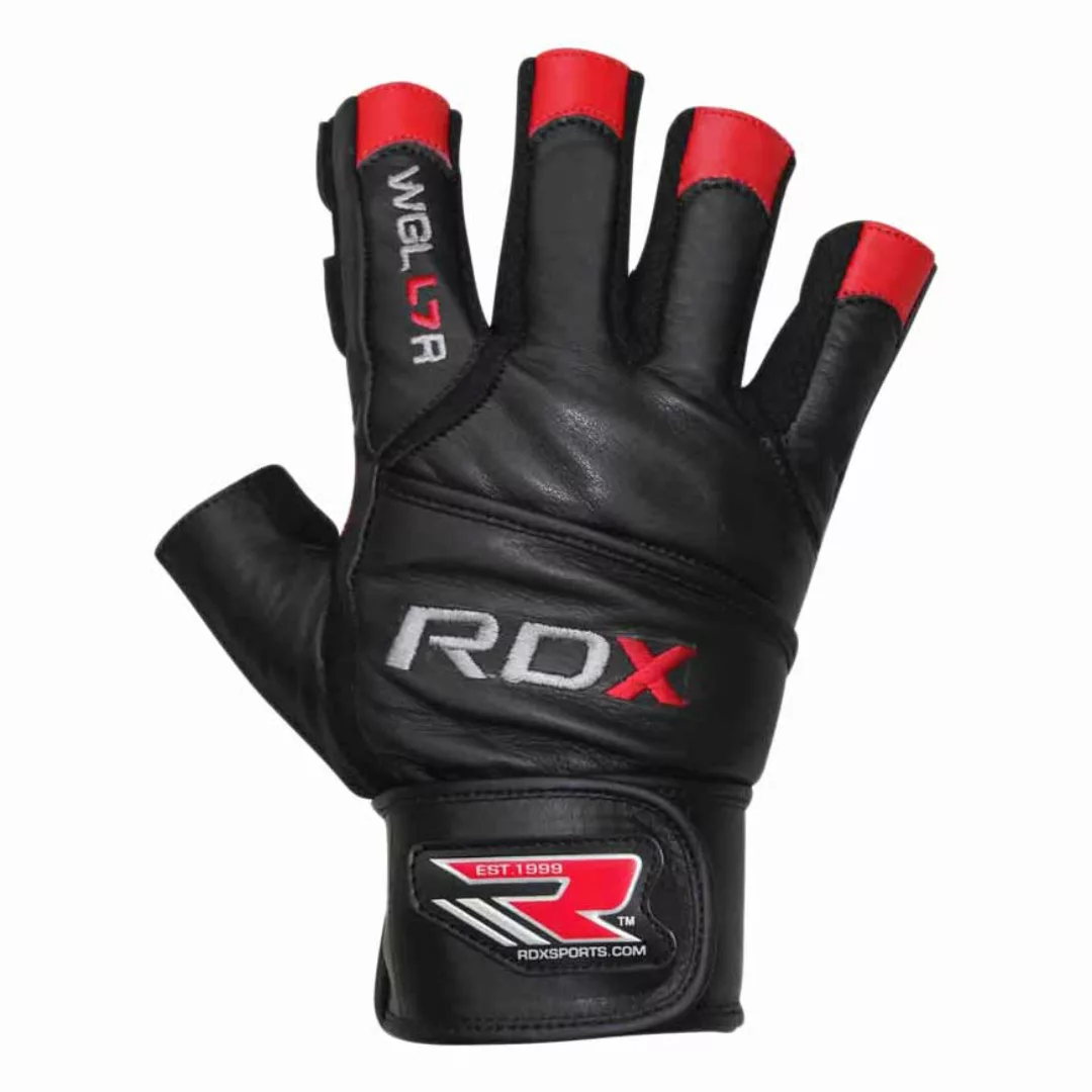 Rdx Sports Gym Glove Leather L Red / Black günstig online kaufen